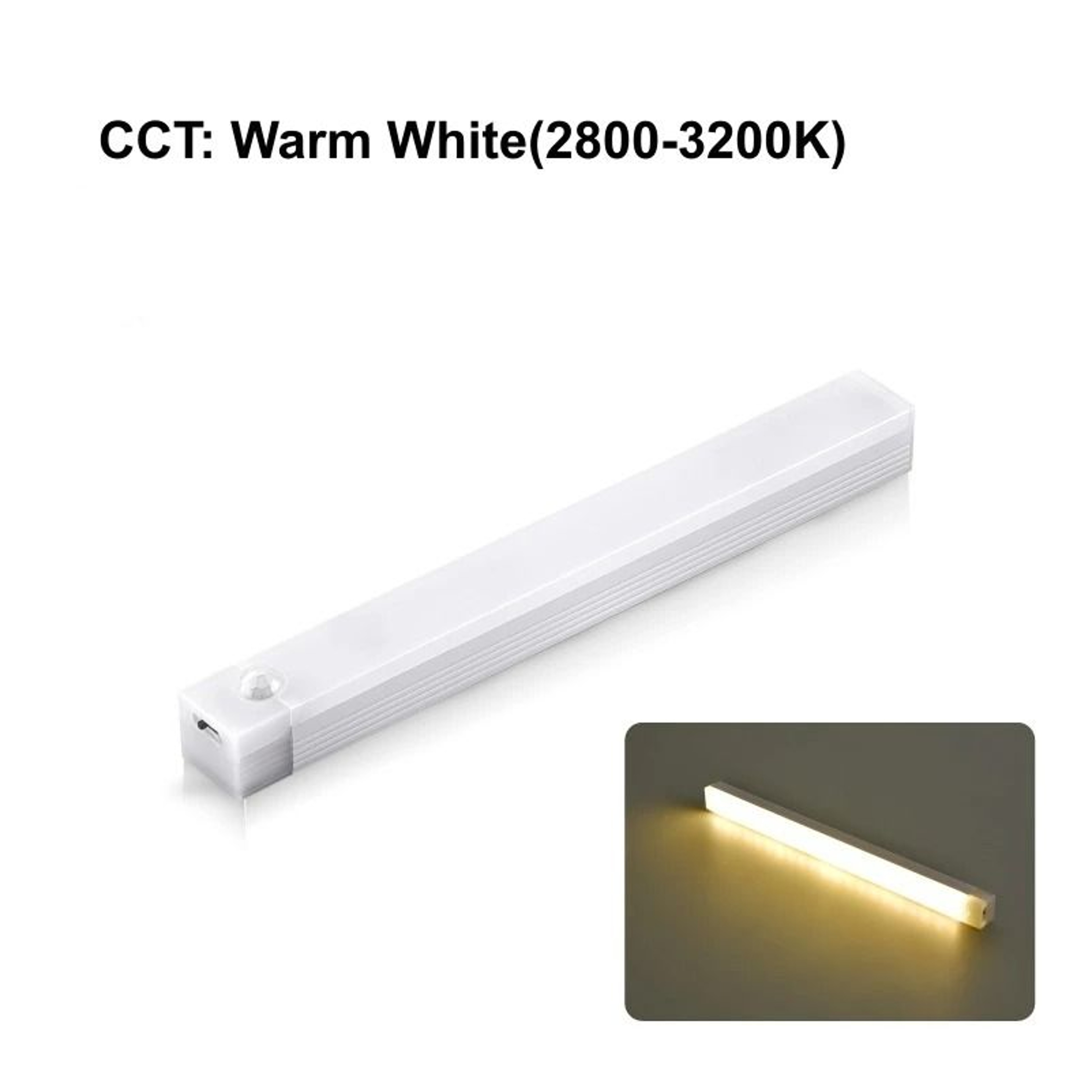 Rechargeable Motion Sensor LED UnderCabinet Light Bar 8
