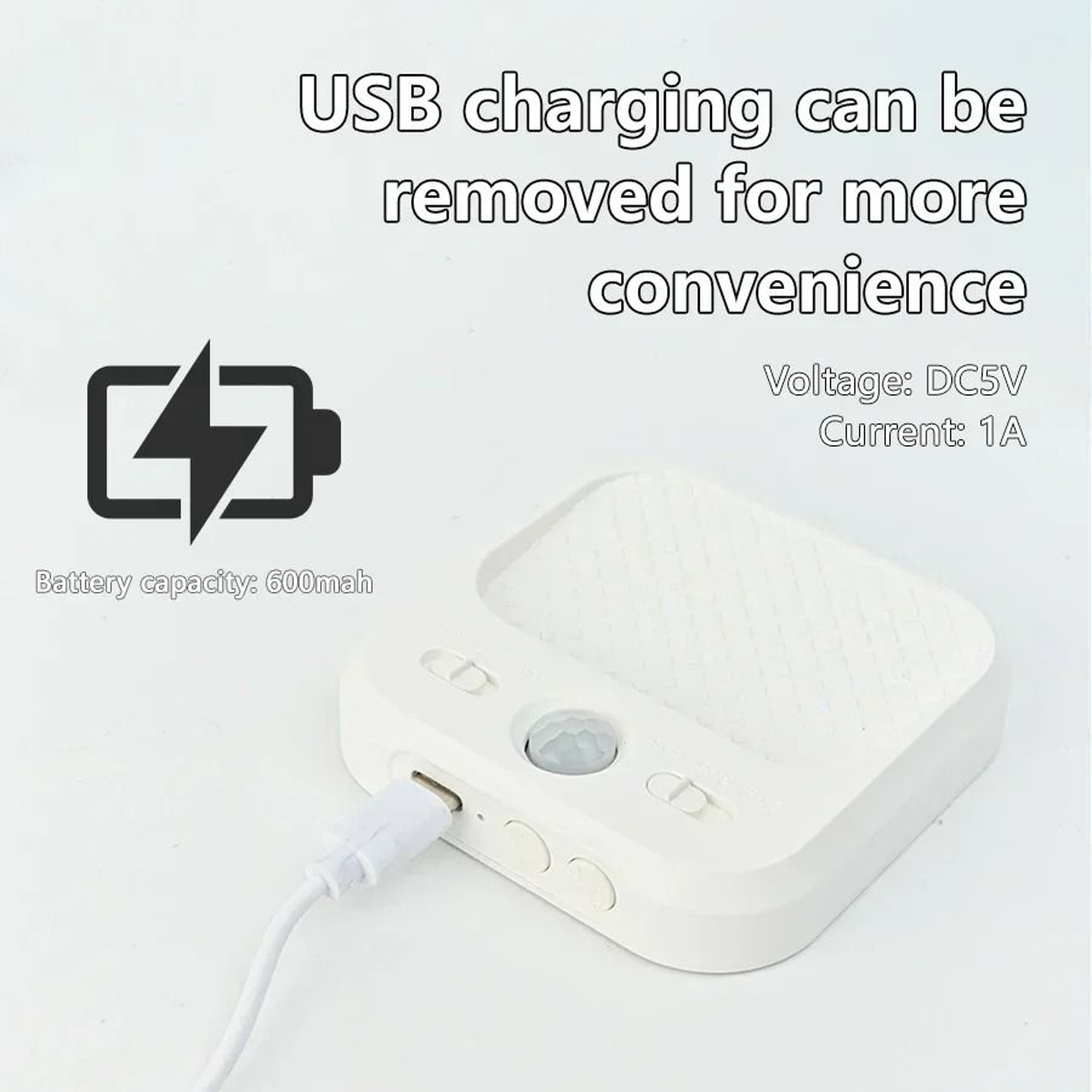 Rechargeable Cordless Motion Sensor Cabinet  Wall Light 8