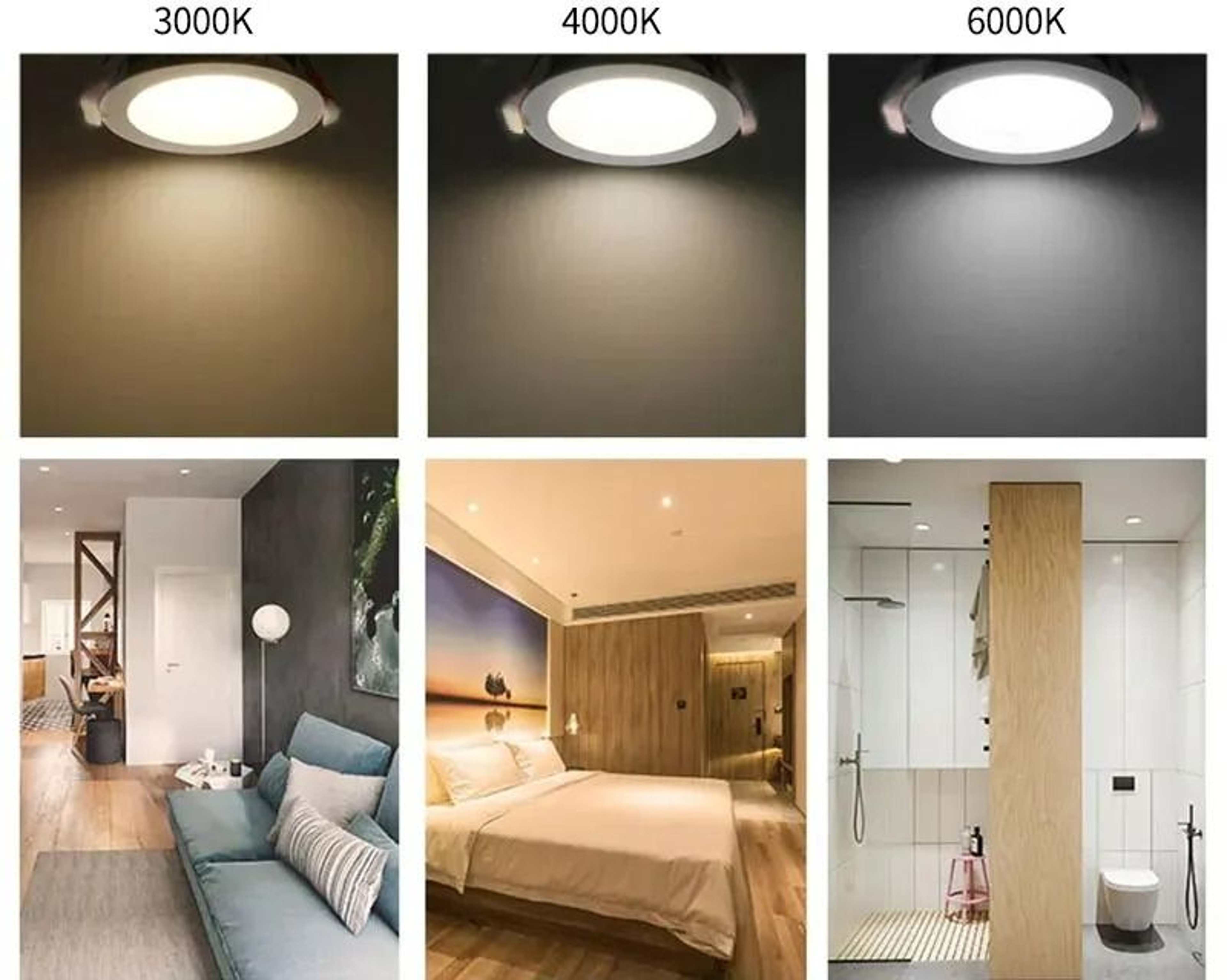 12W SurfaceMount DirectAC LED Undercabinet Puck Light Kit 2