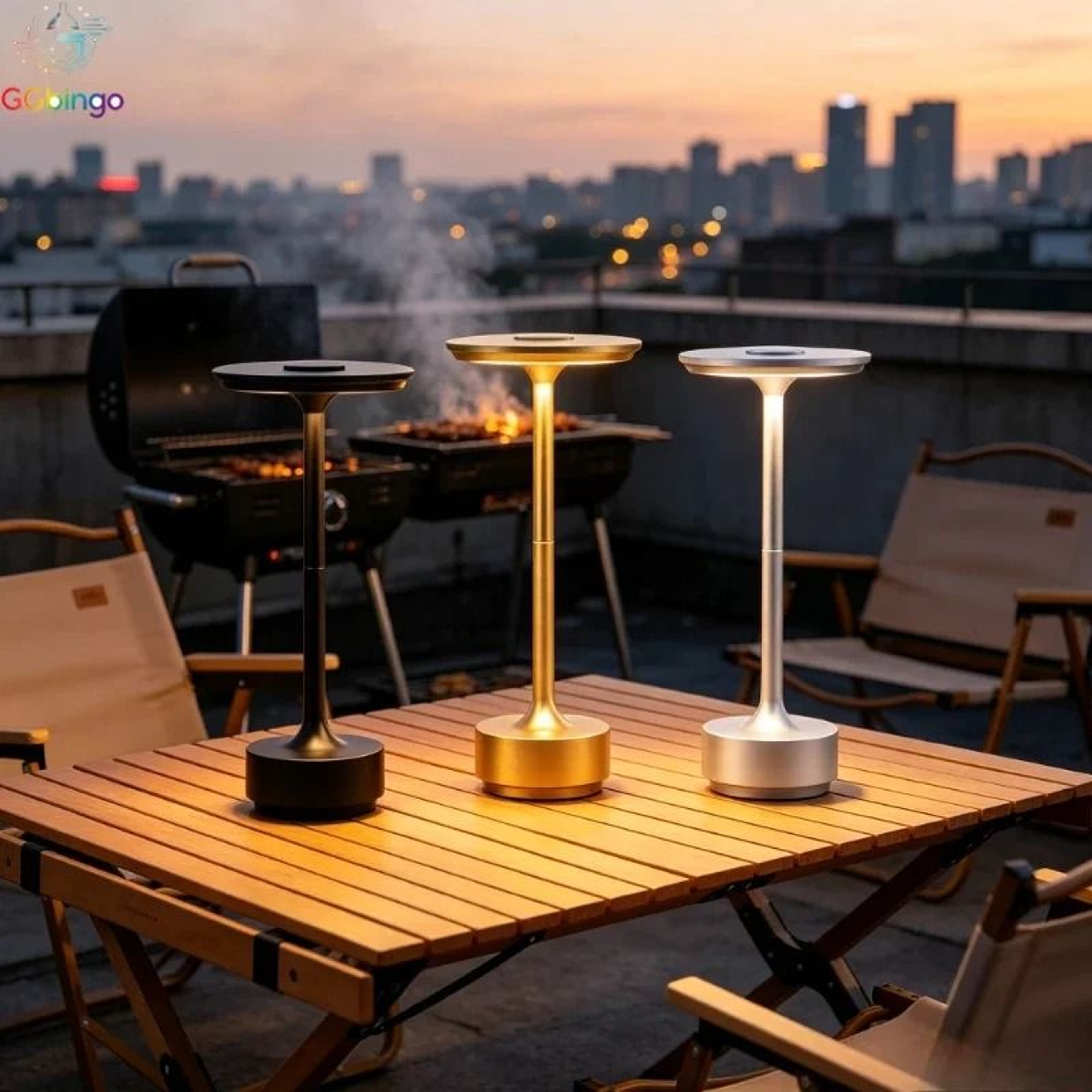 Portable Rechargeable Cordless LED Table Lamp 4