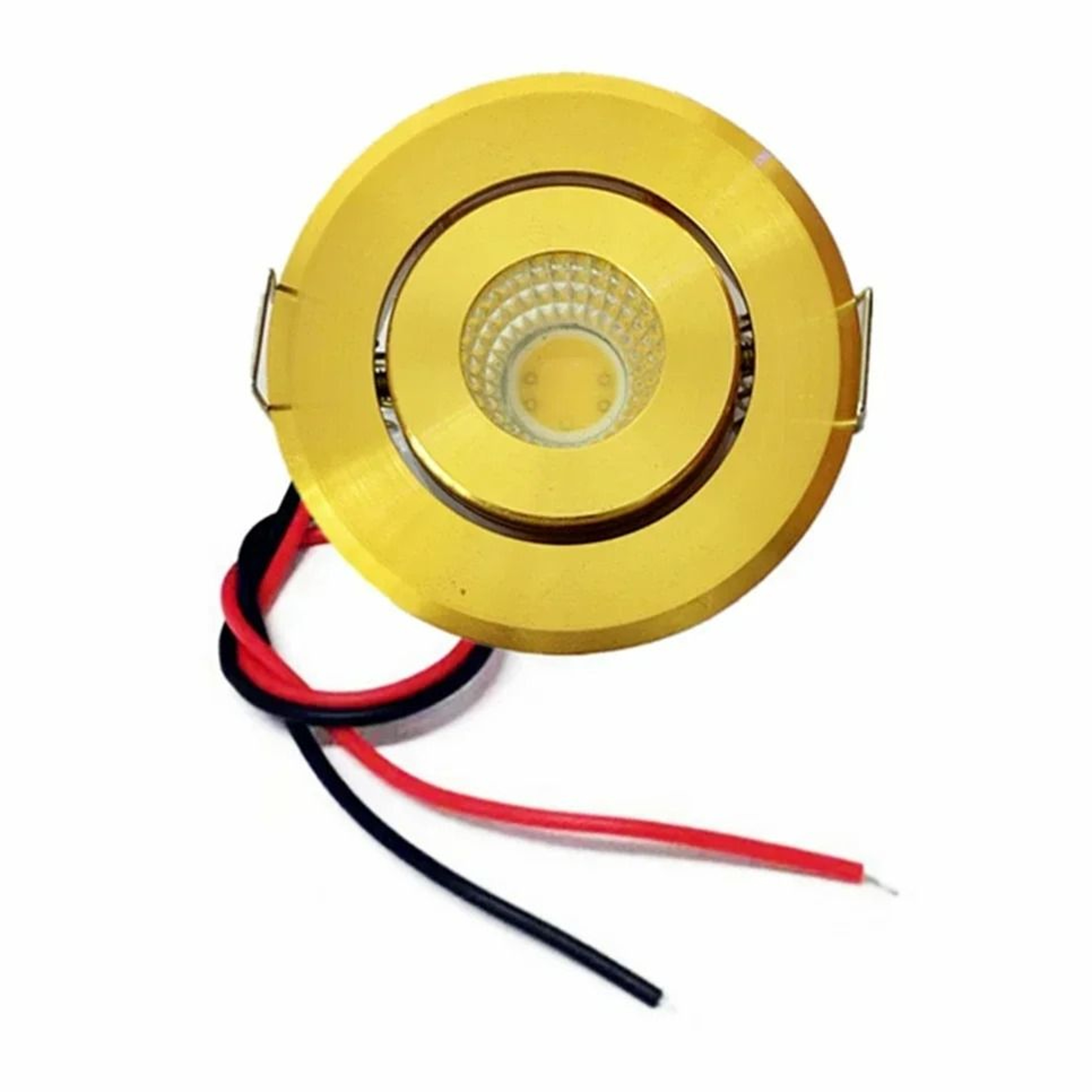 Mini 12V COB LED Recessed Downlight Adjustable Cabinet Spotlight 9