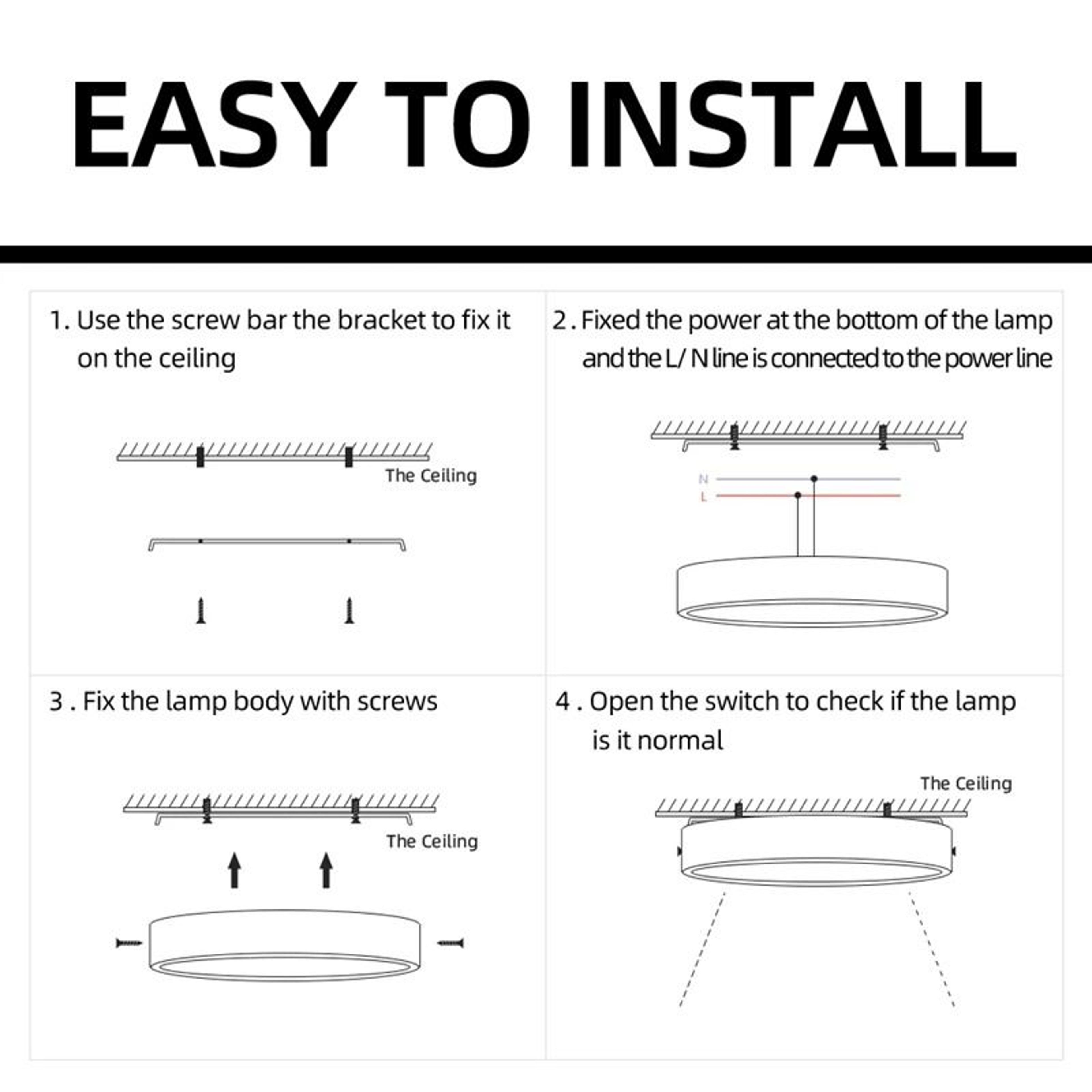 SurfaceMounted Circular LED Ceiling Spot Downlight Fixture 5