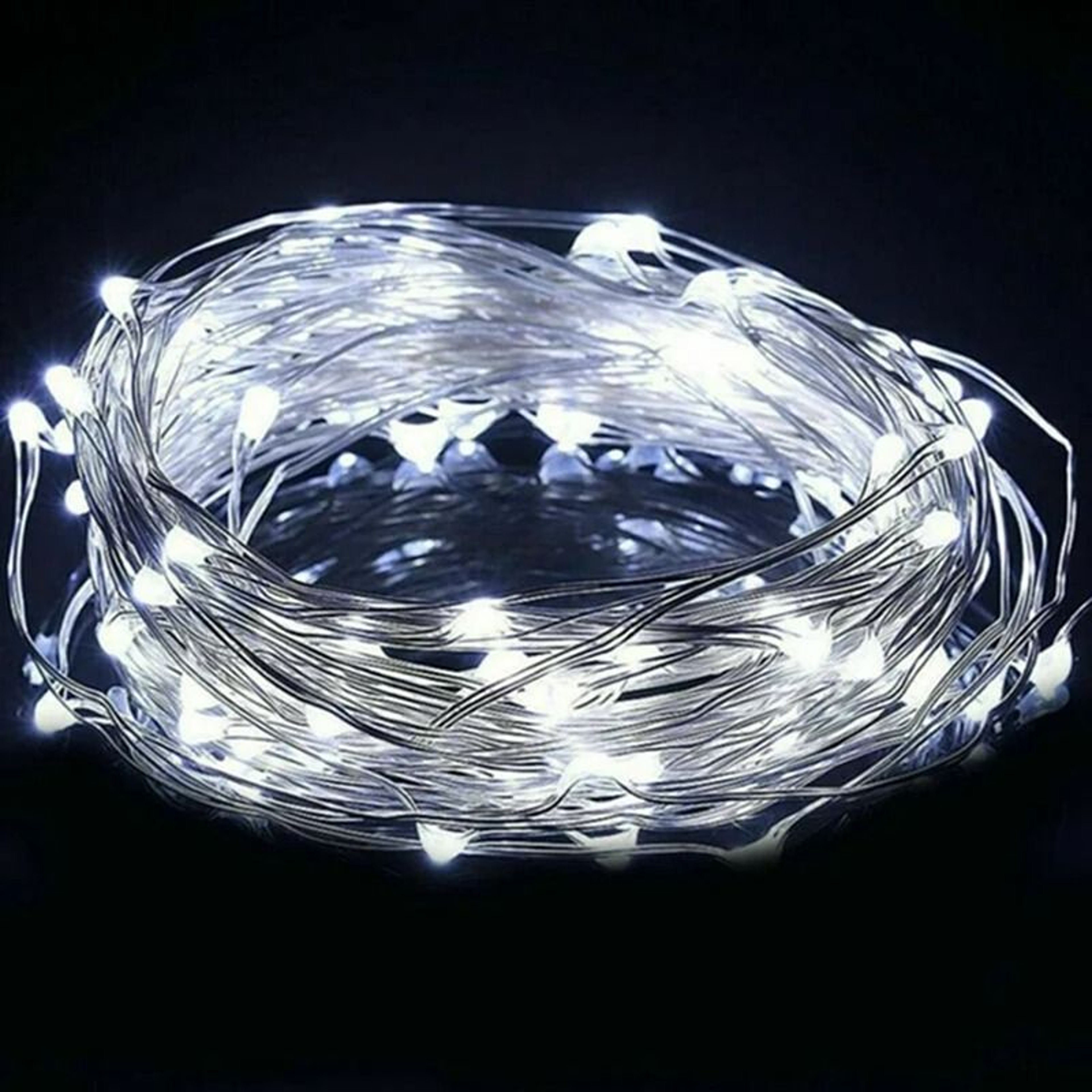 BatteryPowered Copper Wire Fairy LED Light String Garland 12