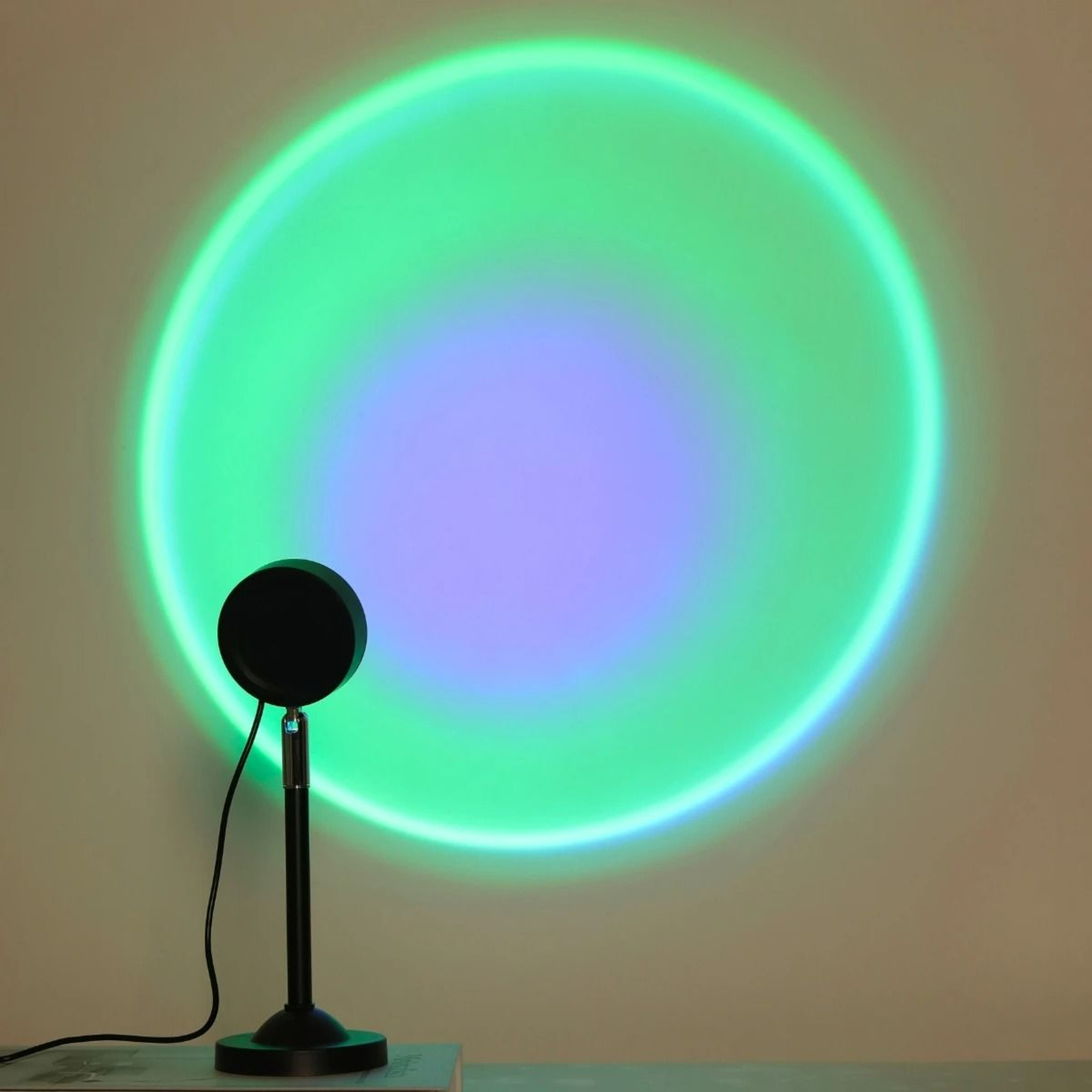 2Pack Vibrant 16Color Sunset Projection Lamp Set 3