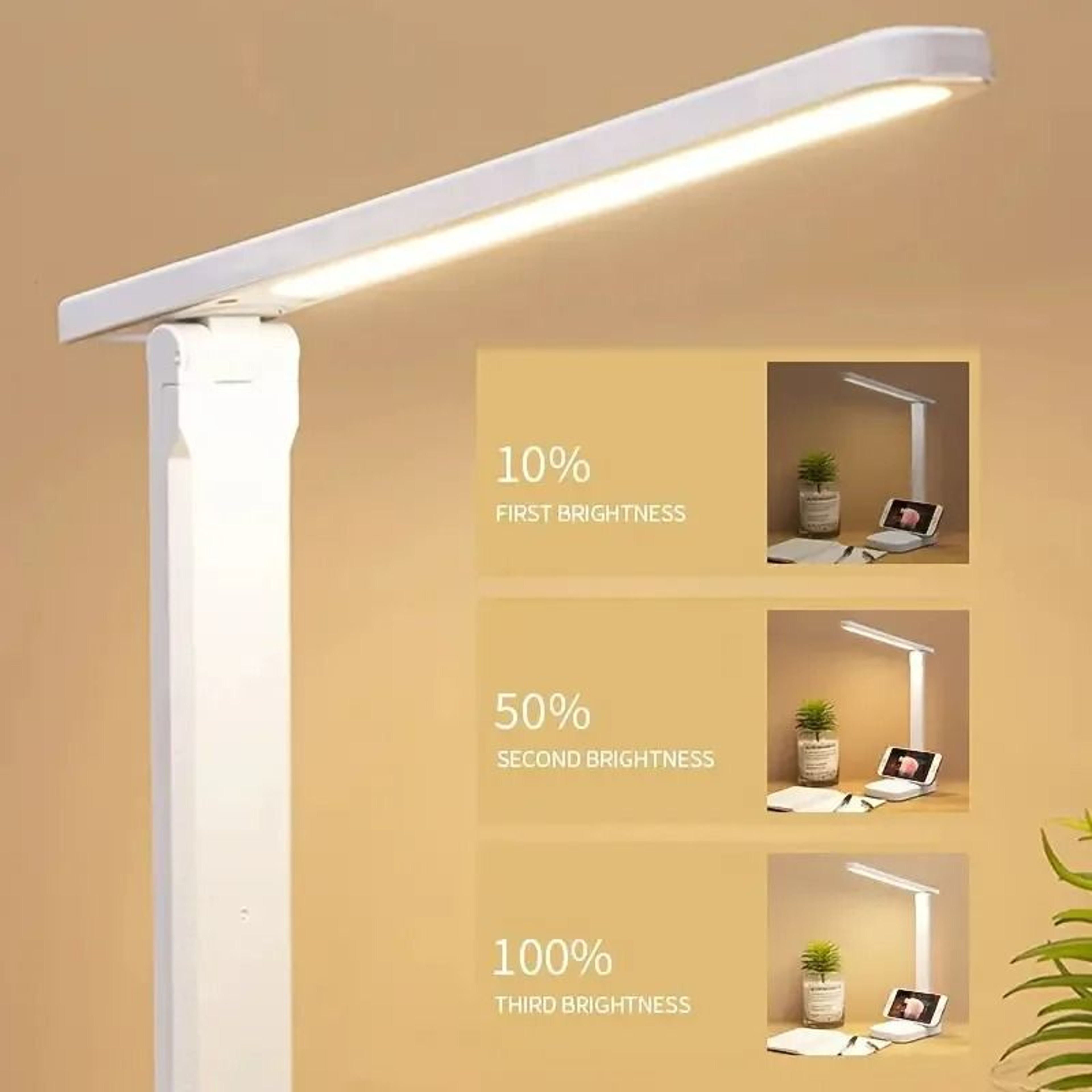 Multifunctional Foldable LED Student Study Desk Lamp 3