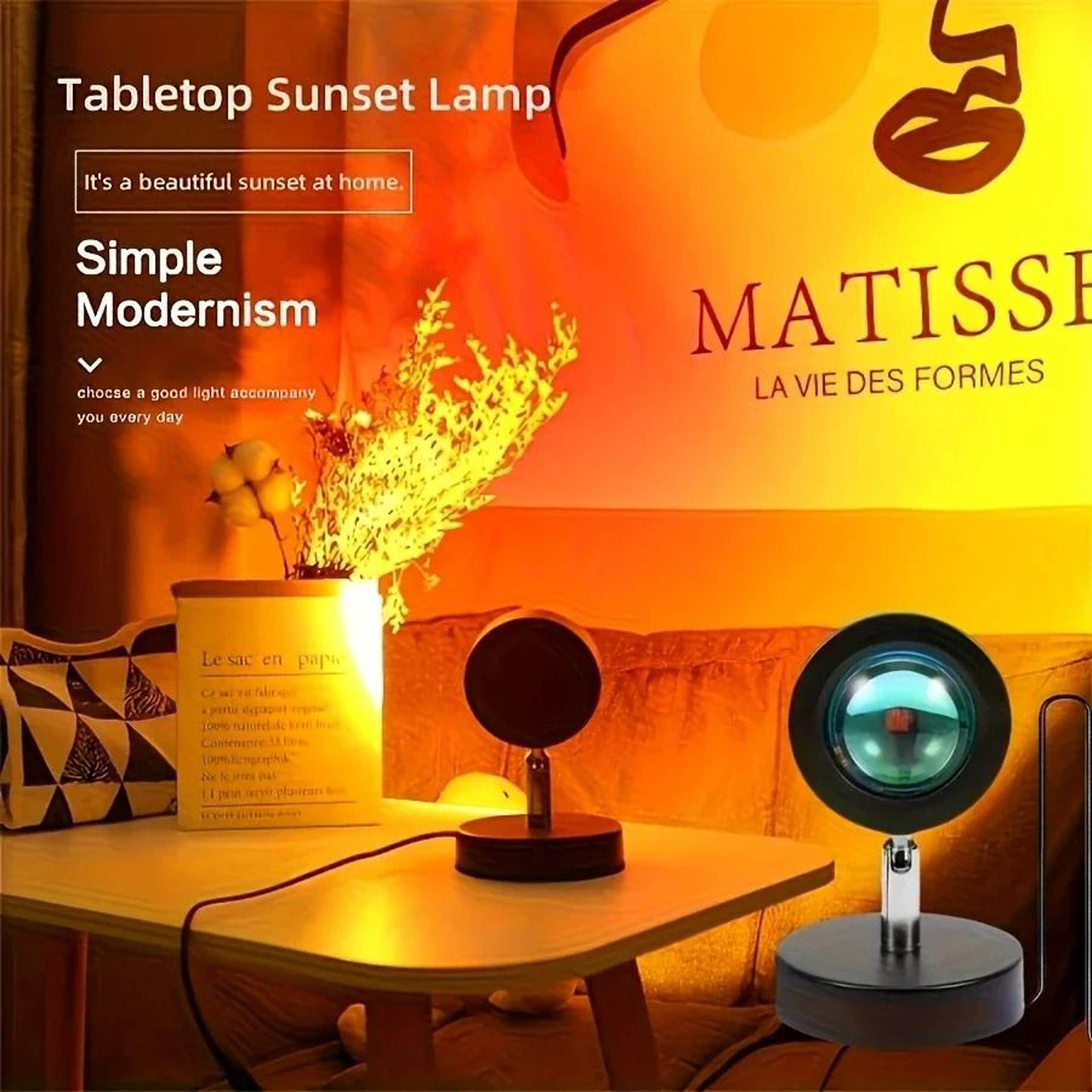 Sunset Atmosphere Projection Lamp 5