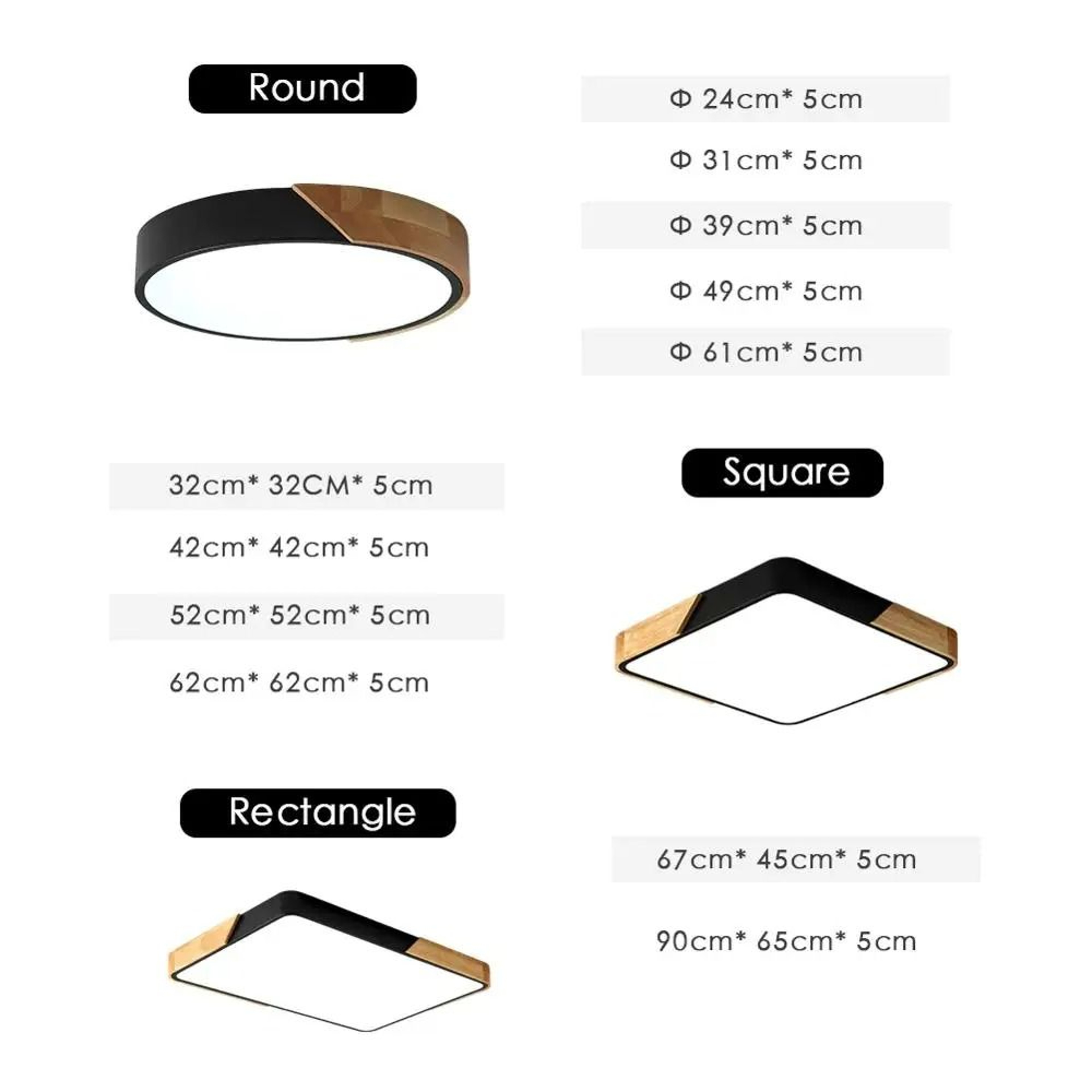 Smart Ultrathin Square LED Ceiling Light 2