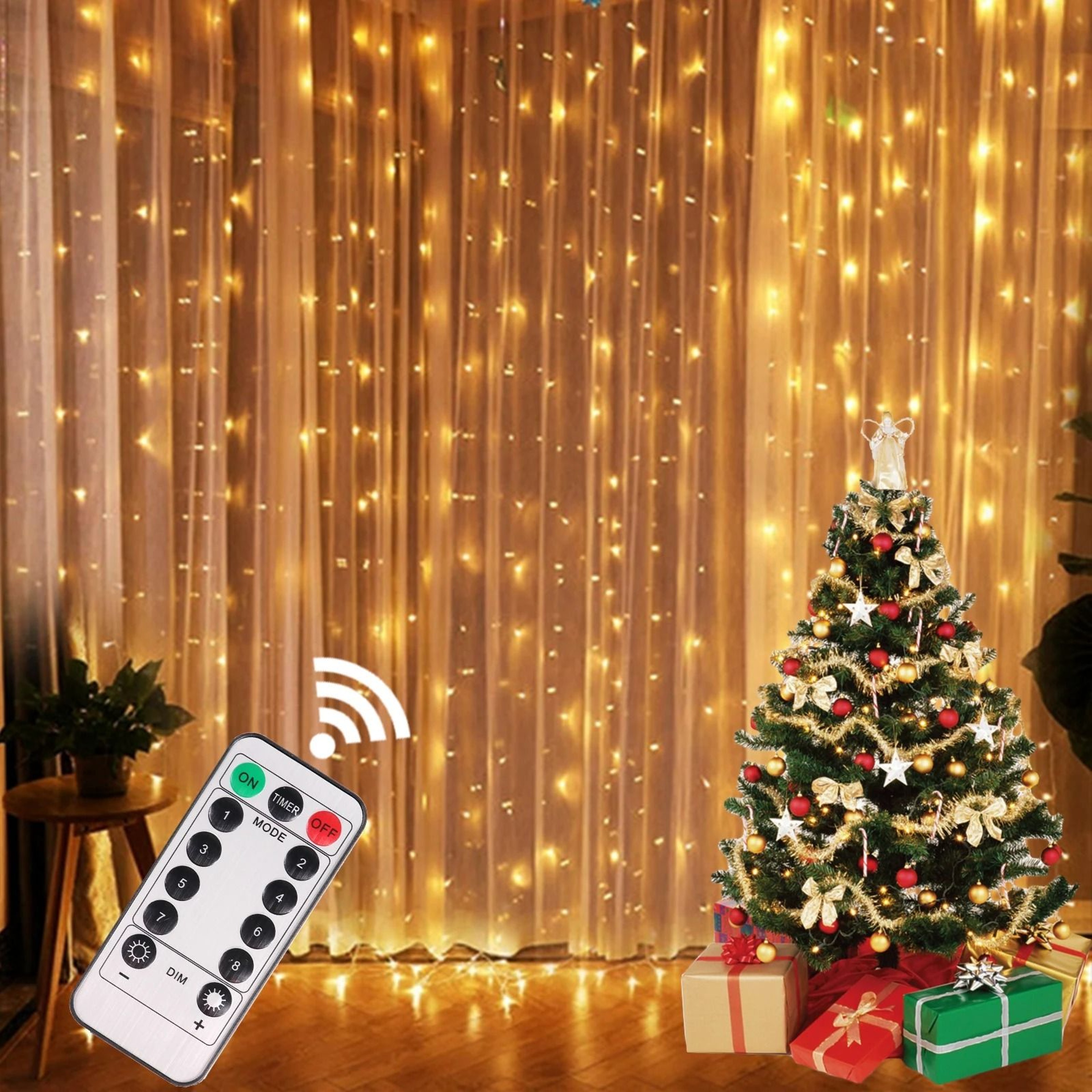 USB LED Festoon Curtain String Lights 1