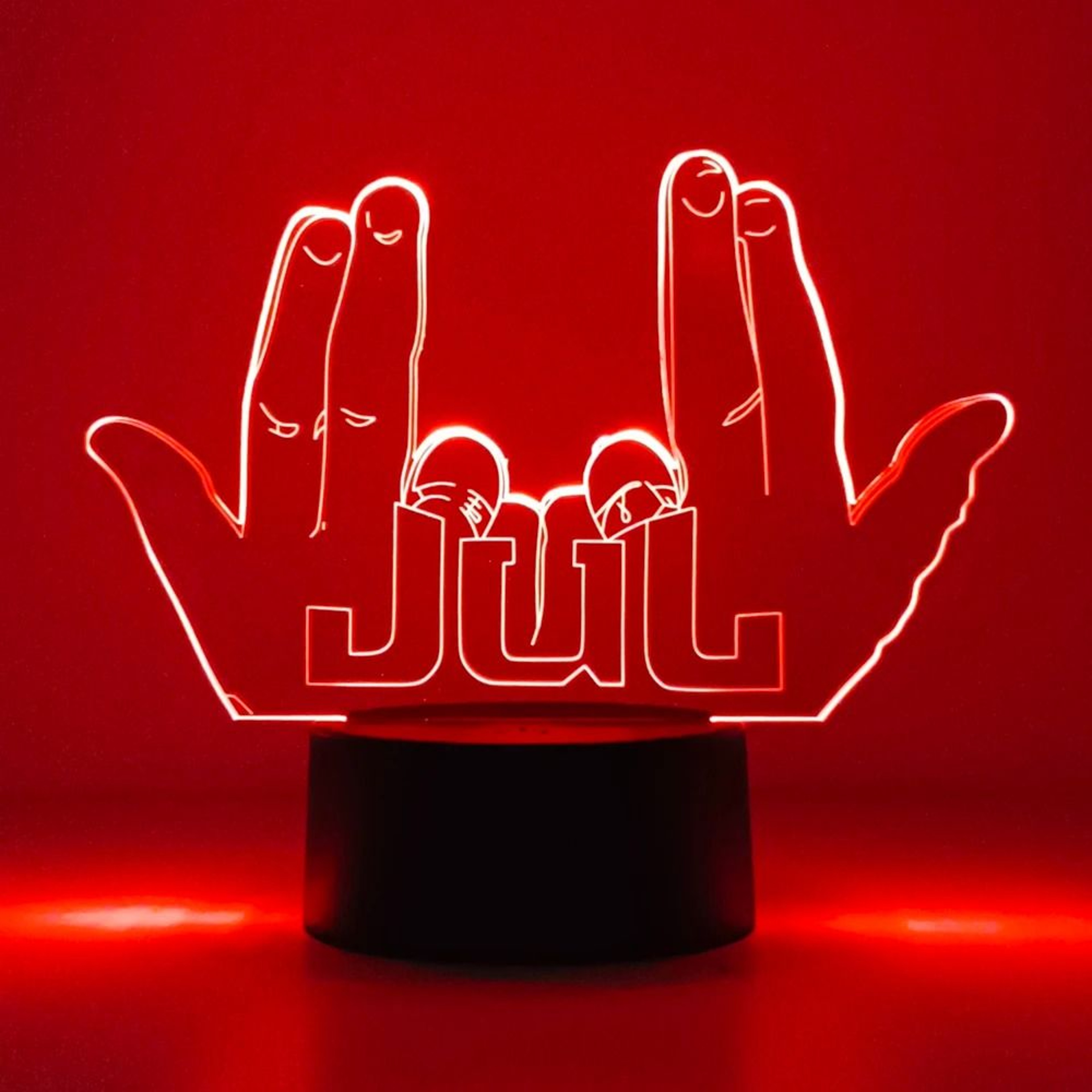 3D Optical Illusion Acrylic LED Desk Light 1