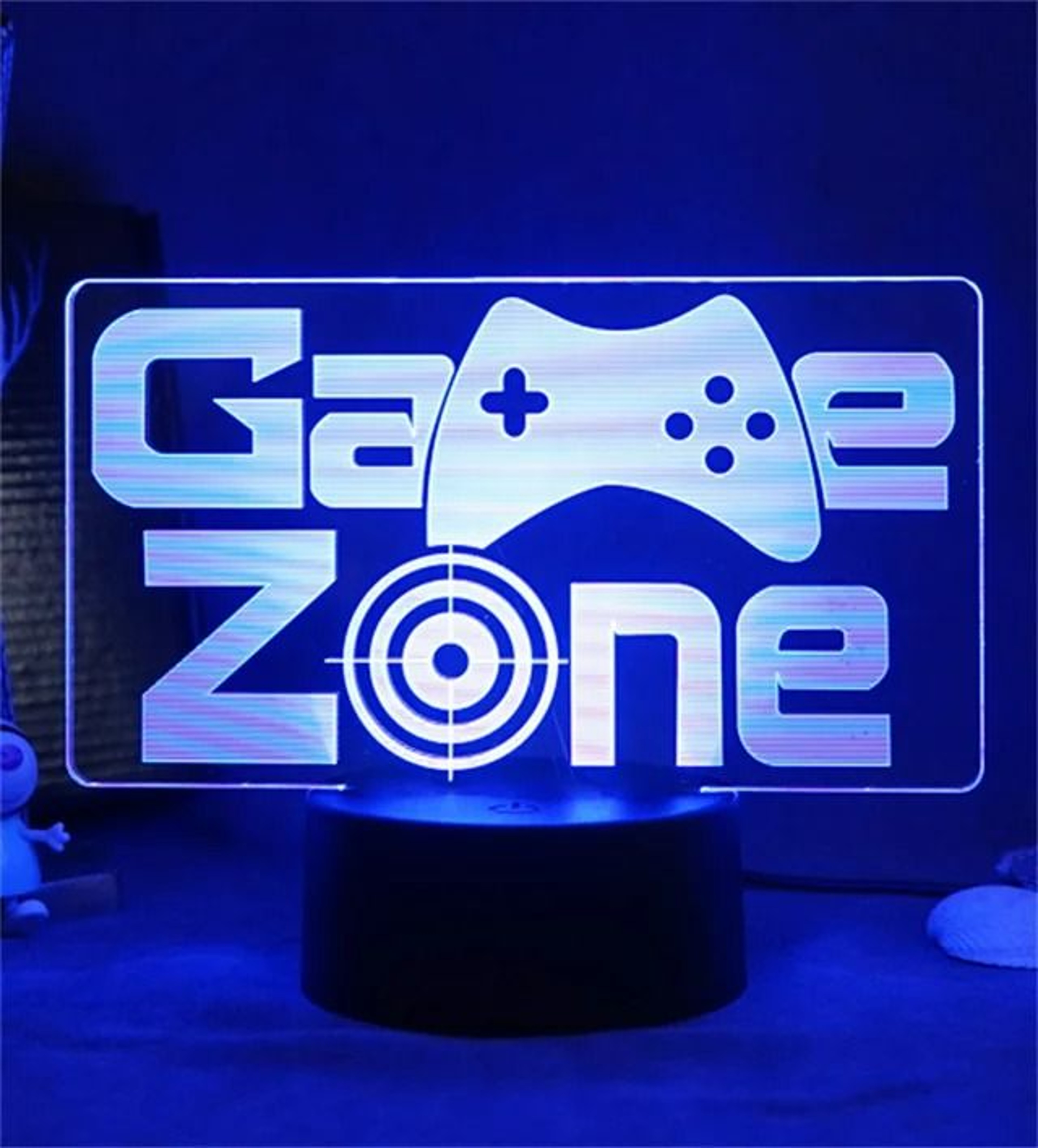 3D Gaming Setup RGB LED Desk Light 10