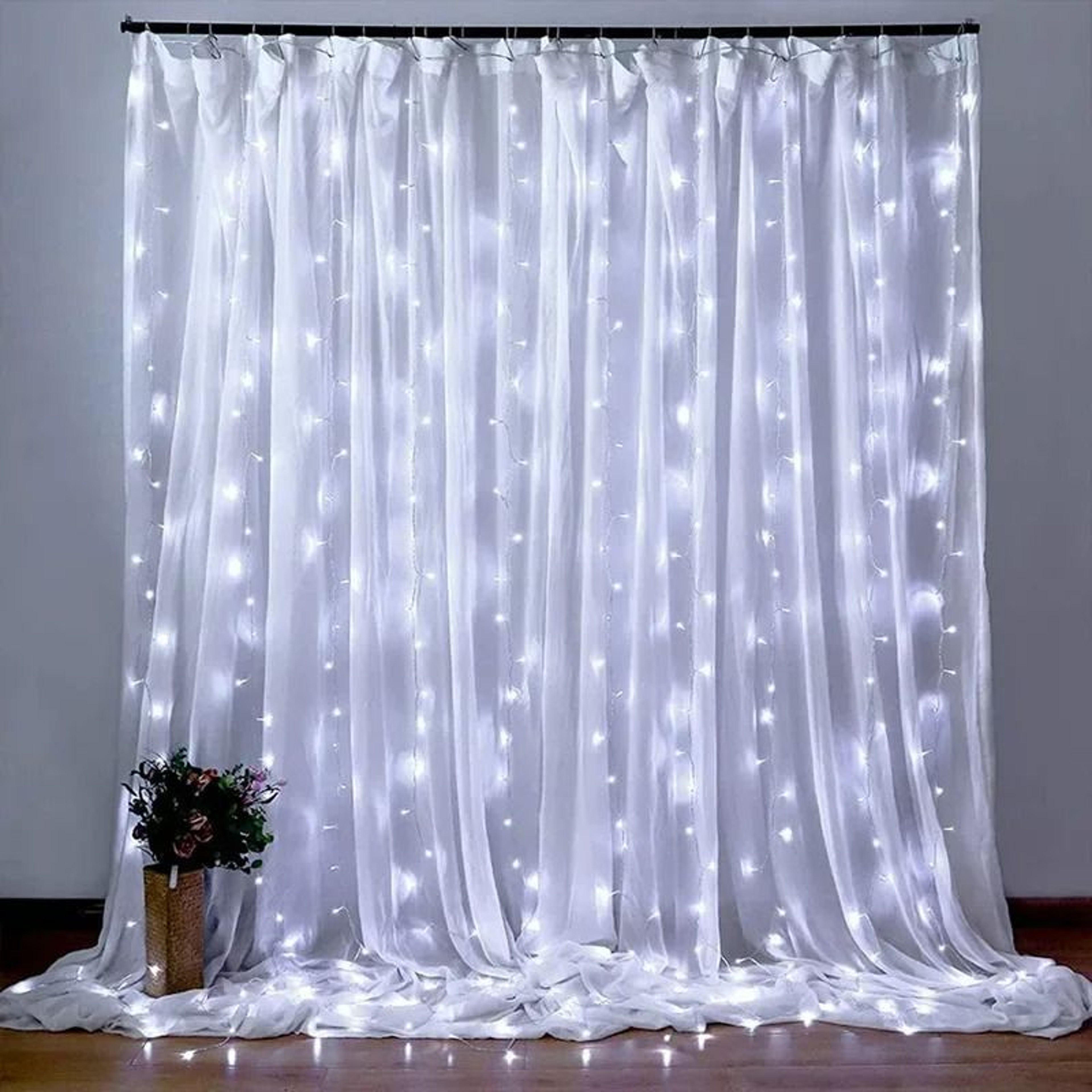 Celestial Cascade USB Hanging Backdrop String Lights Decoration 6