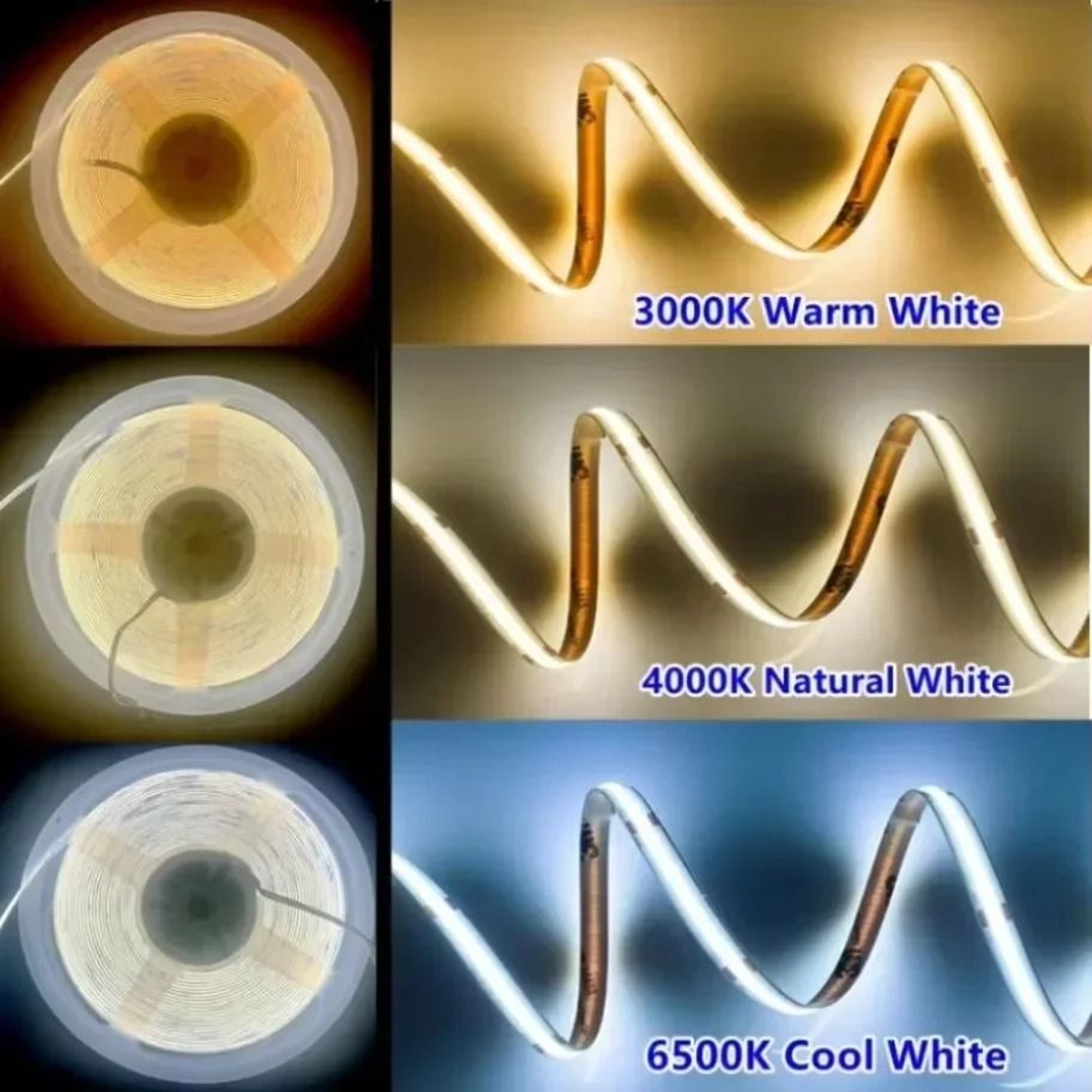 Luminous Line USB 5V HighDensity COB LED Strip Light 2