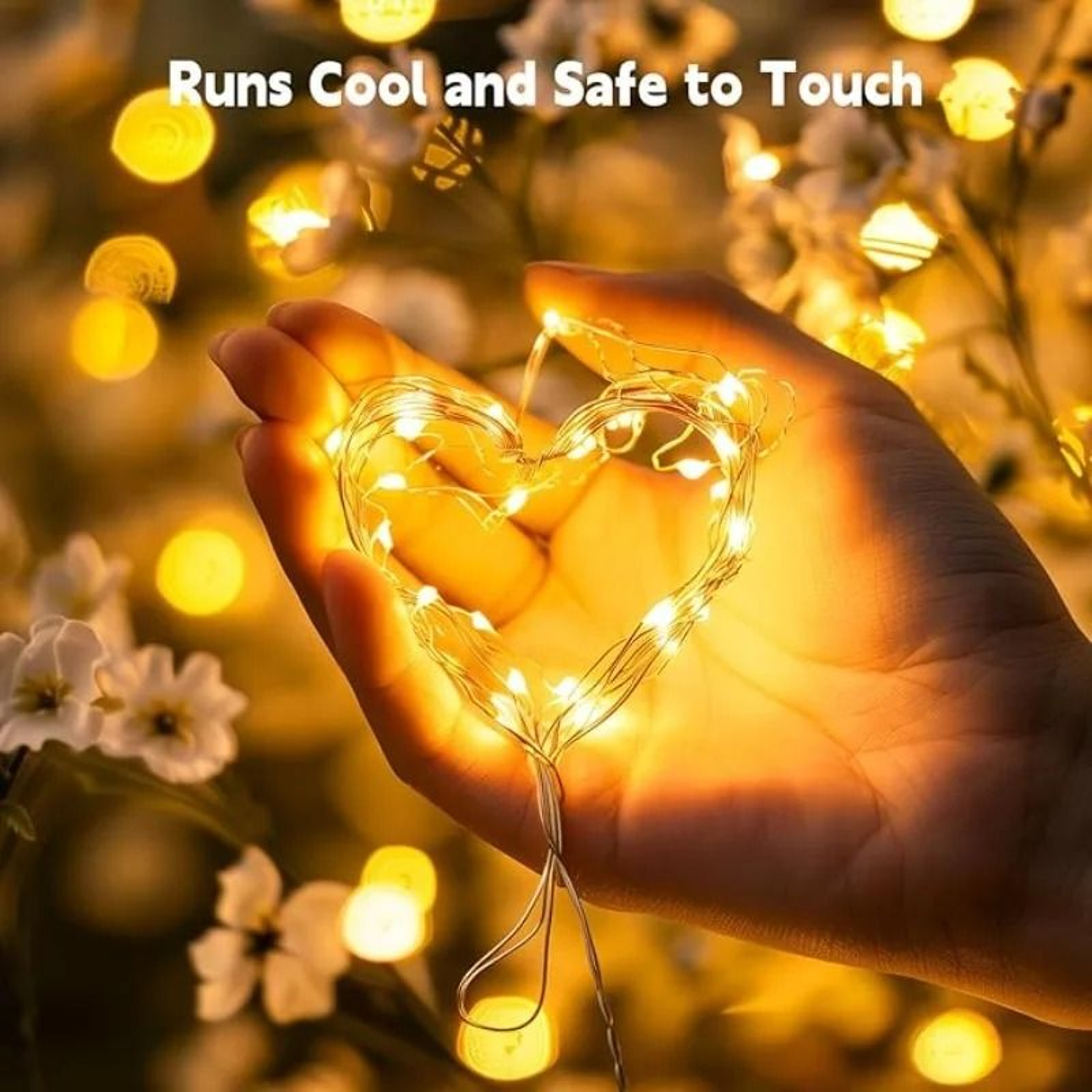 Waterproof Silver Wire Battery LED Fairy Lights 1