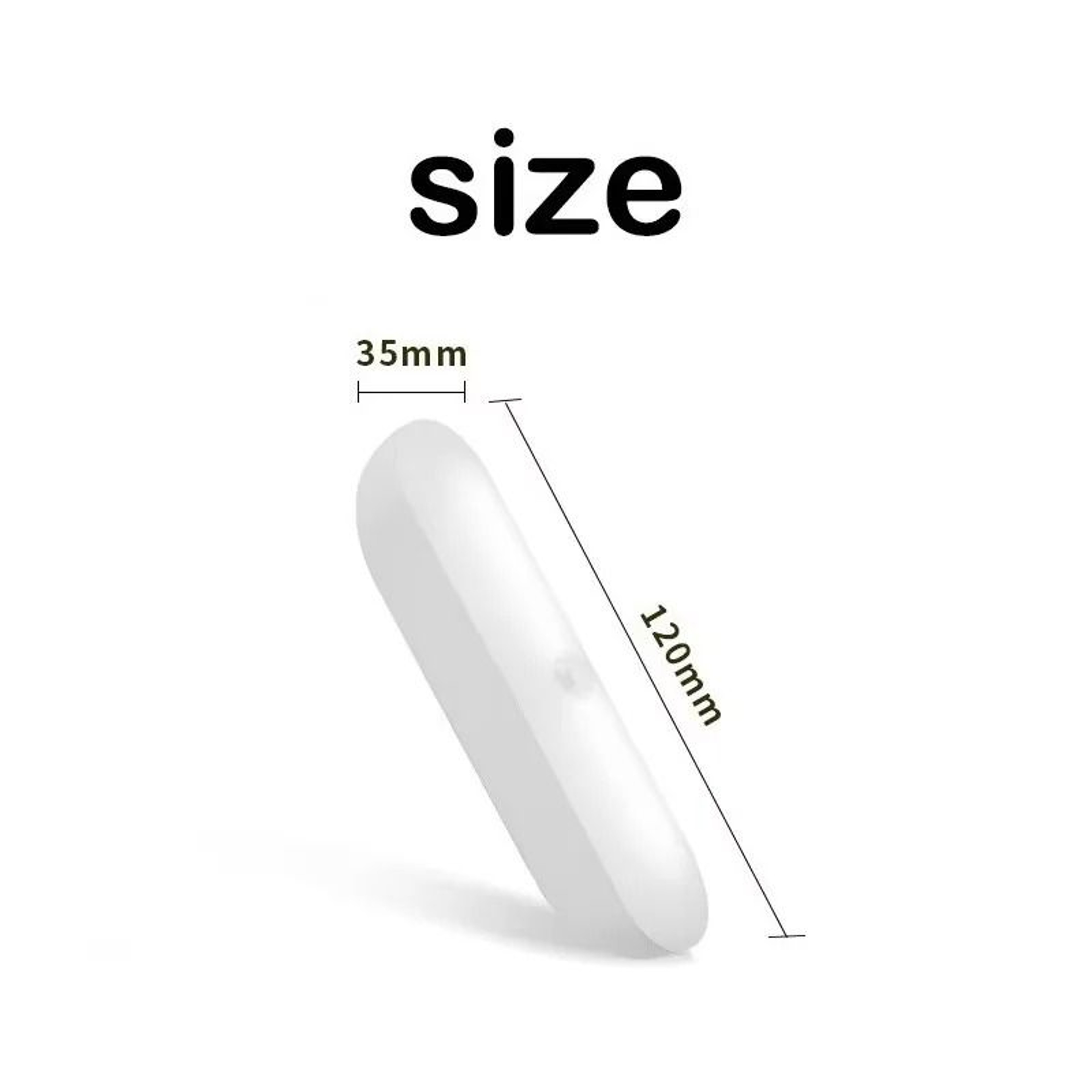 USB Rechargeable Magnetic Motion Sensor LED Cabinet  Closet Bar Light 6