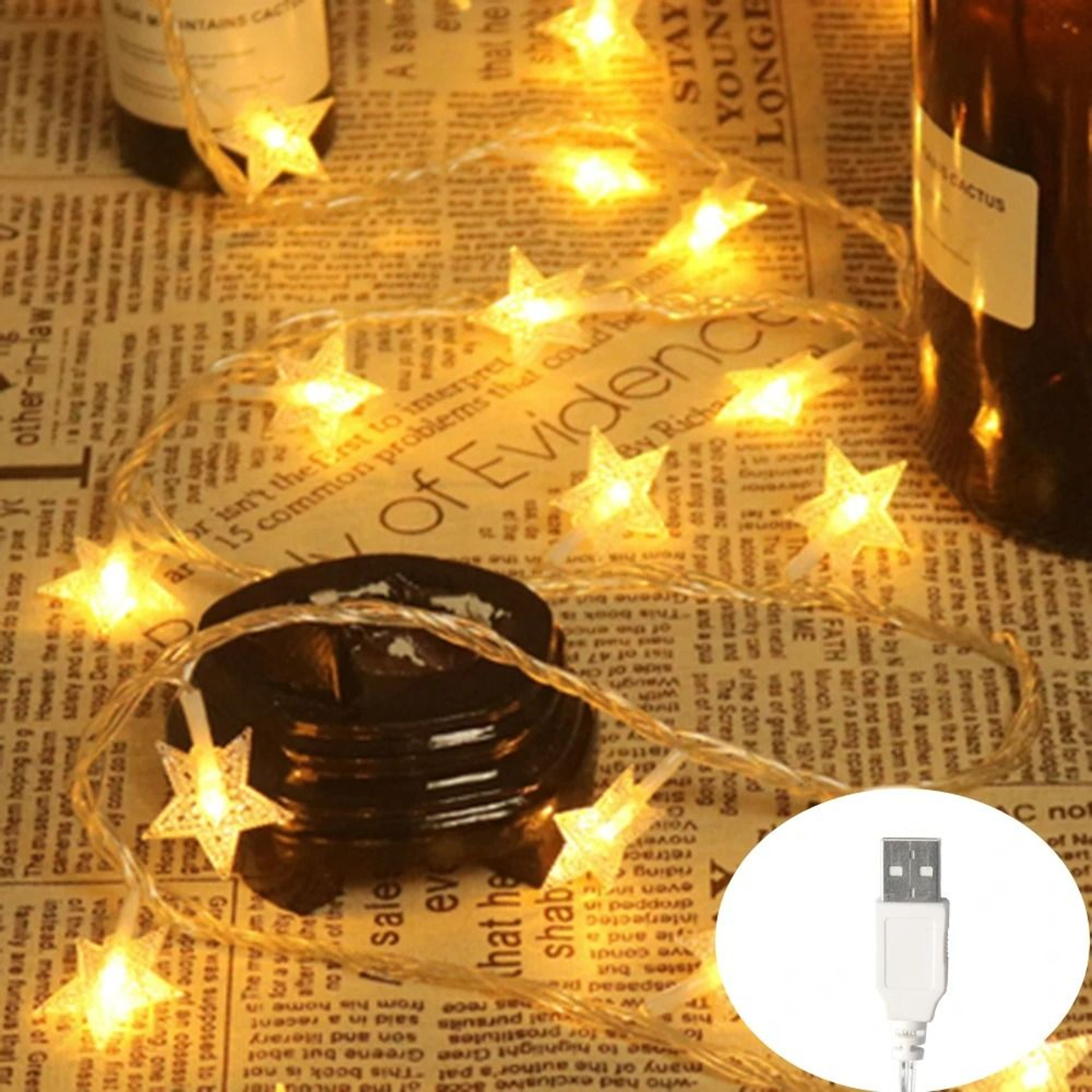 LED Star String Fairy Lights 6