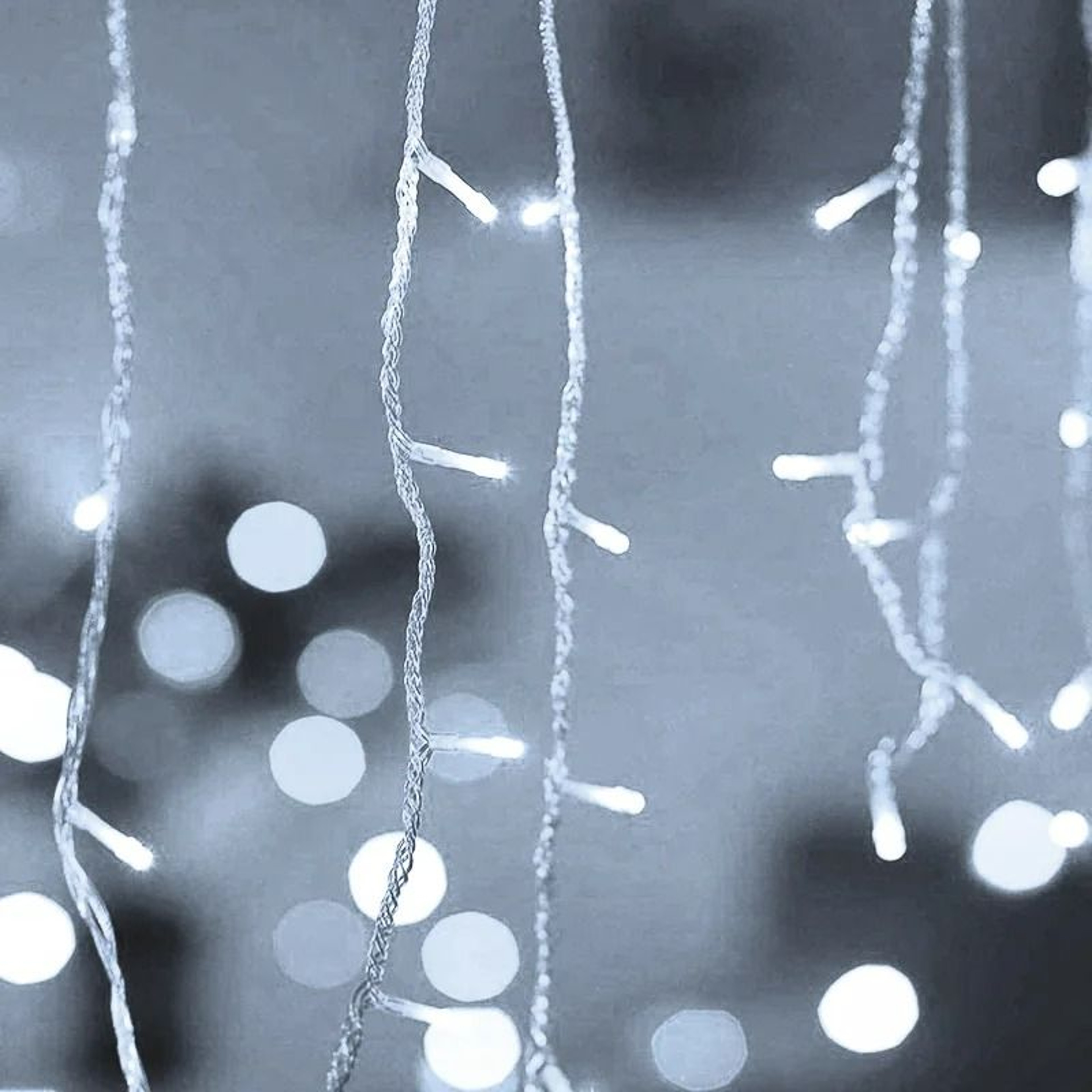 Constraint Free Text Framing Execution Path110V Connectable Outdoor LED Icicle Curtain String Light 6