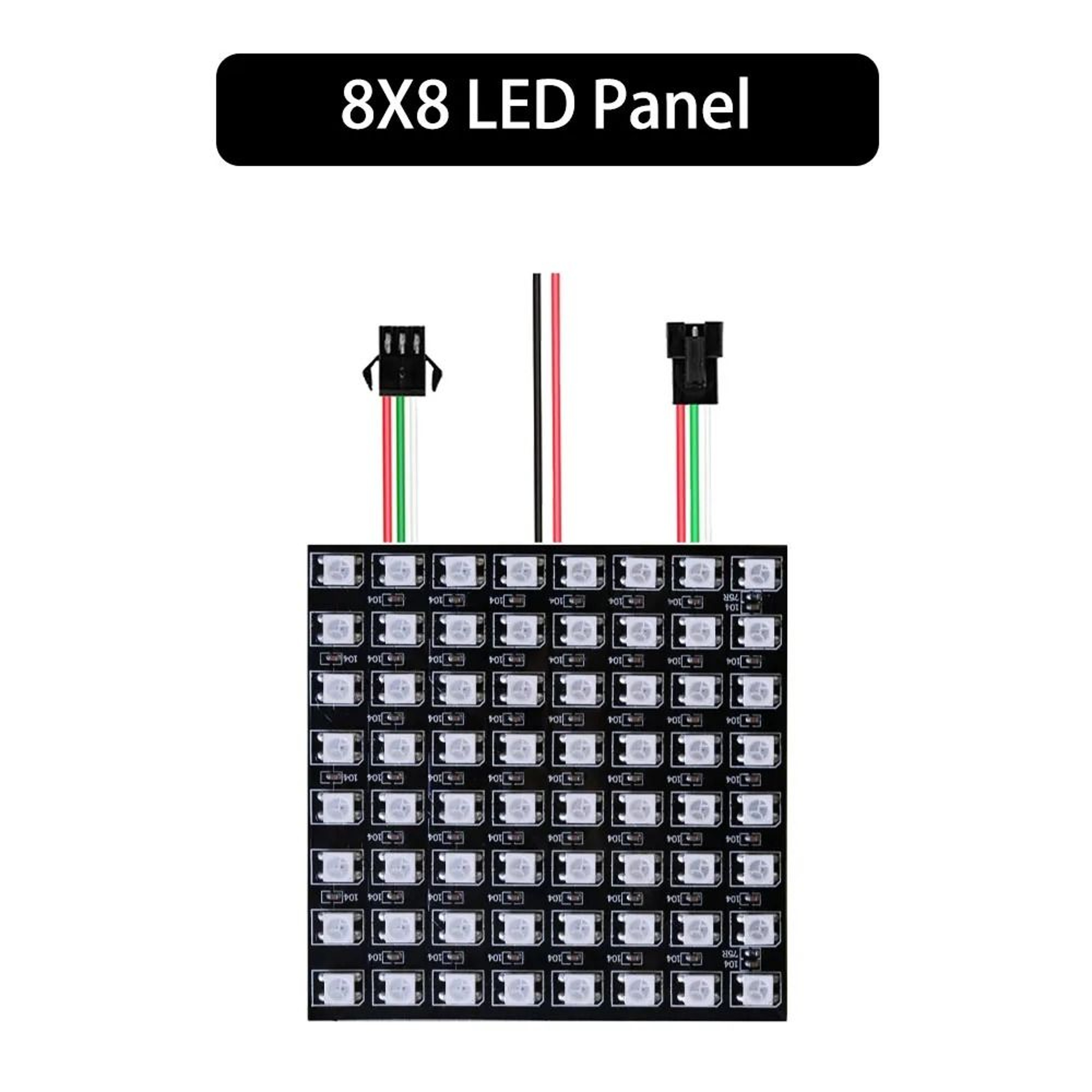 WS2812B RGB Individually Addressable Flexible LED Matrix Panel 5V 7
