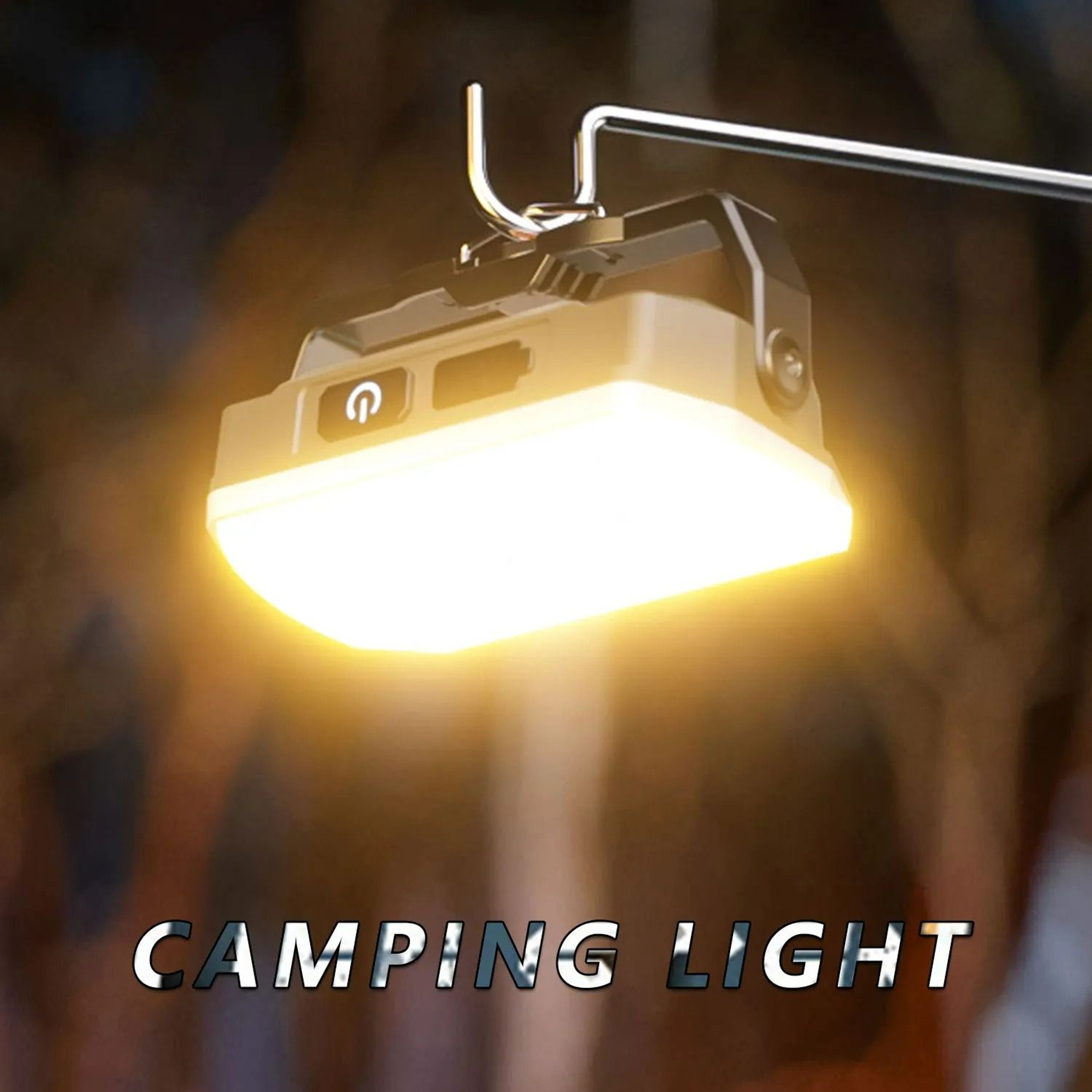 Portable HighCapacity Rechargeable Outdoor Camping Lantern  Work Light 1