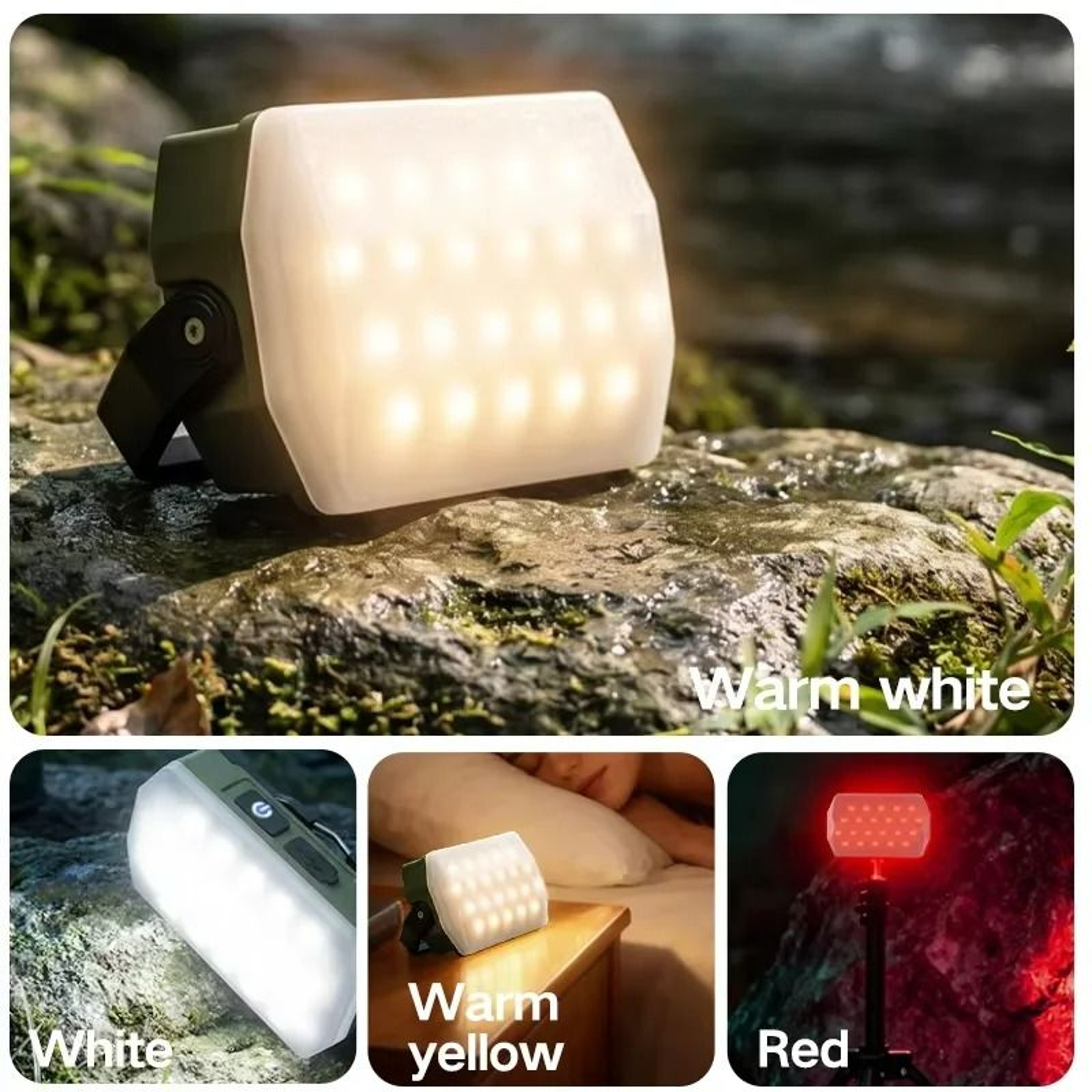 Rechargeable Outdoor Camping Light  Atmosphere Tent Lantern 0