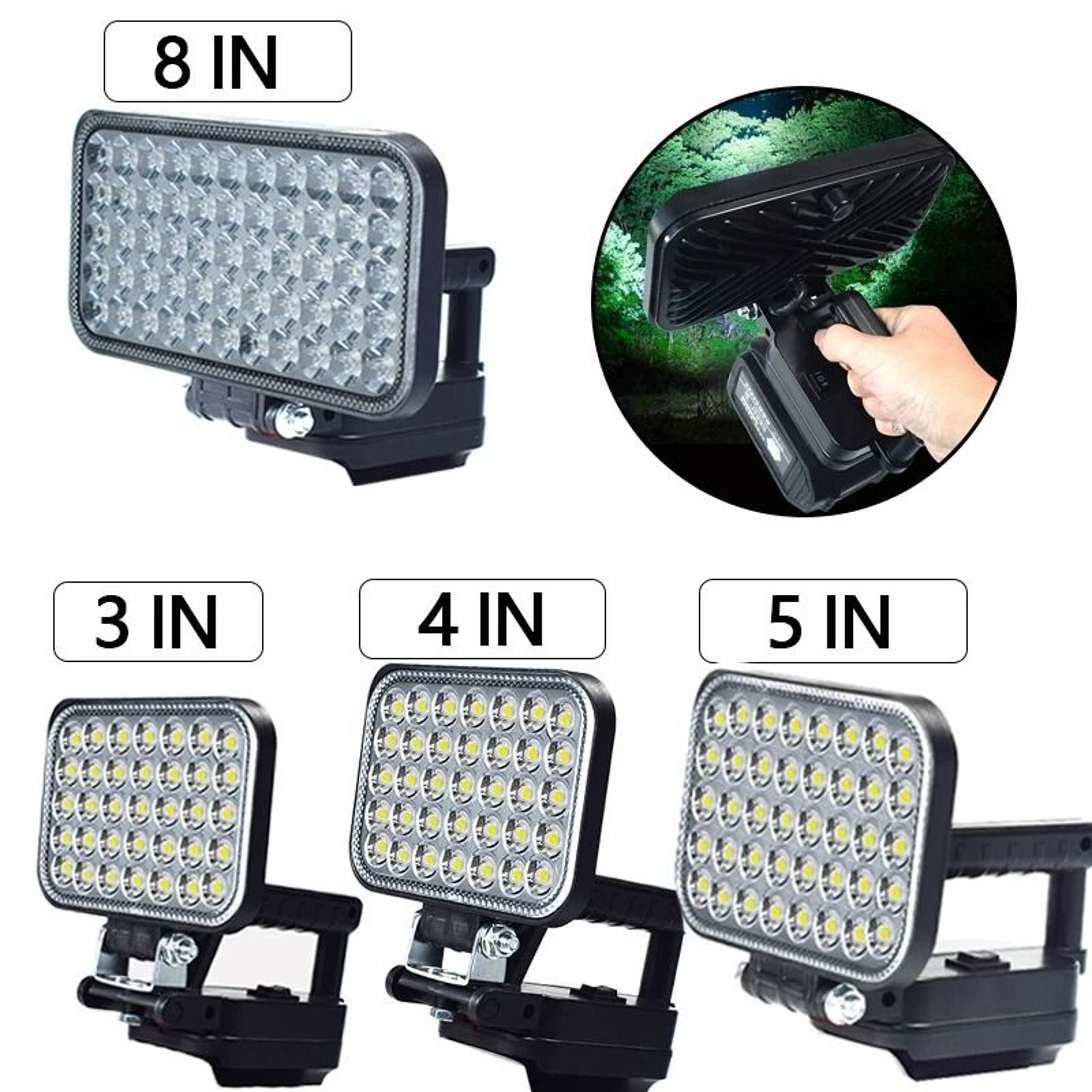 144V20V Compatible Cordless LED Floodlight  Work Light 1