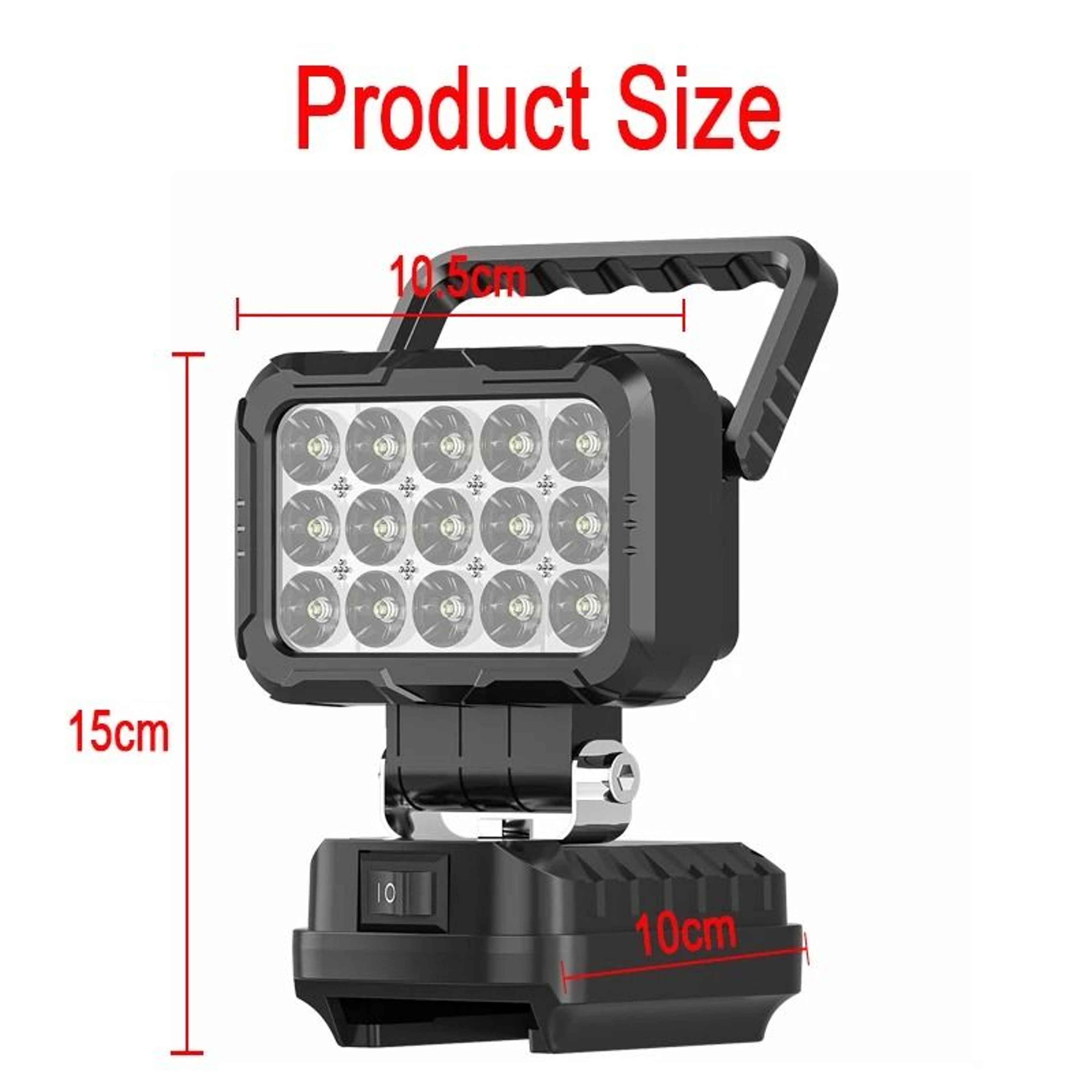15LED Makita Compatible Cordless Work Light  Spotlight 2