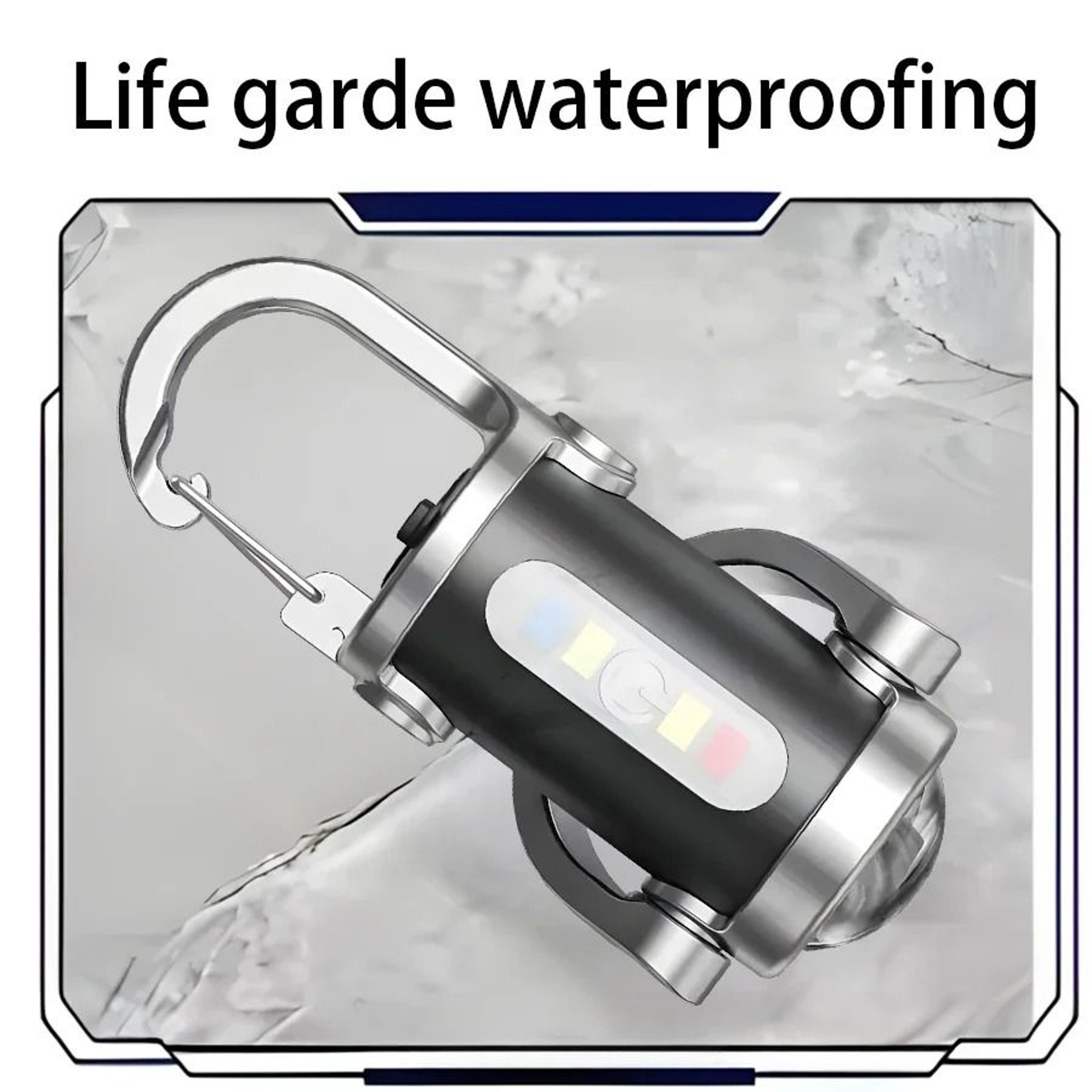 800LM Rechargeable Keychain COB Flashlight  Mini EDC Work Light 5