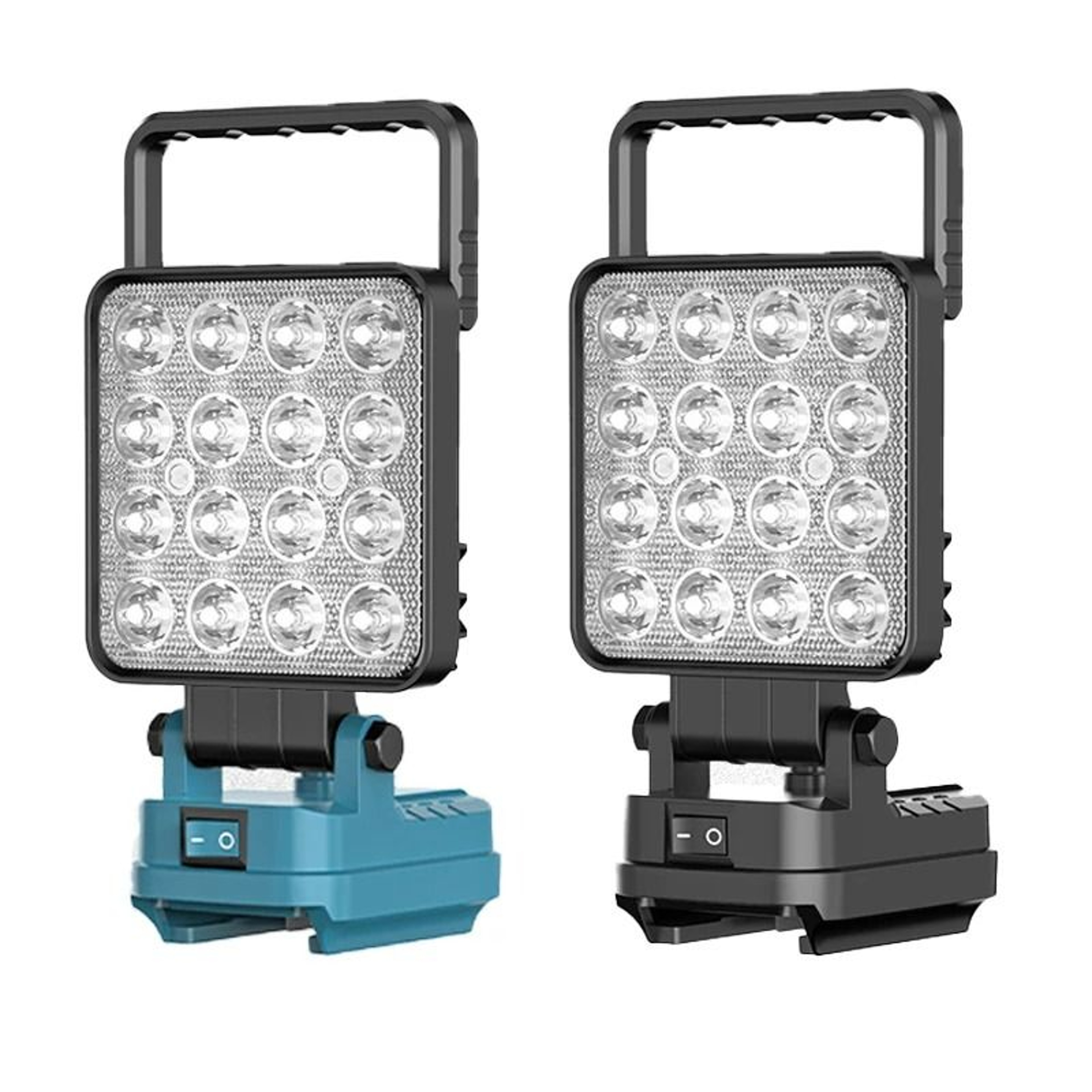4Inch Cordless Job Site LED Floodlight  Outdoor Camping Lamp 0