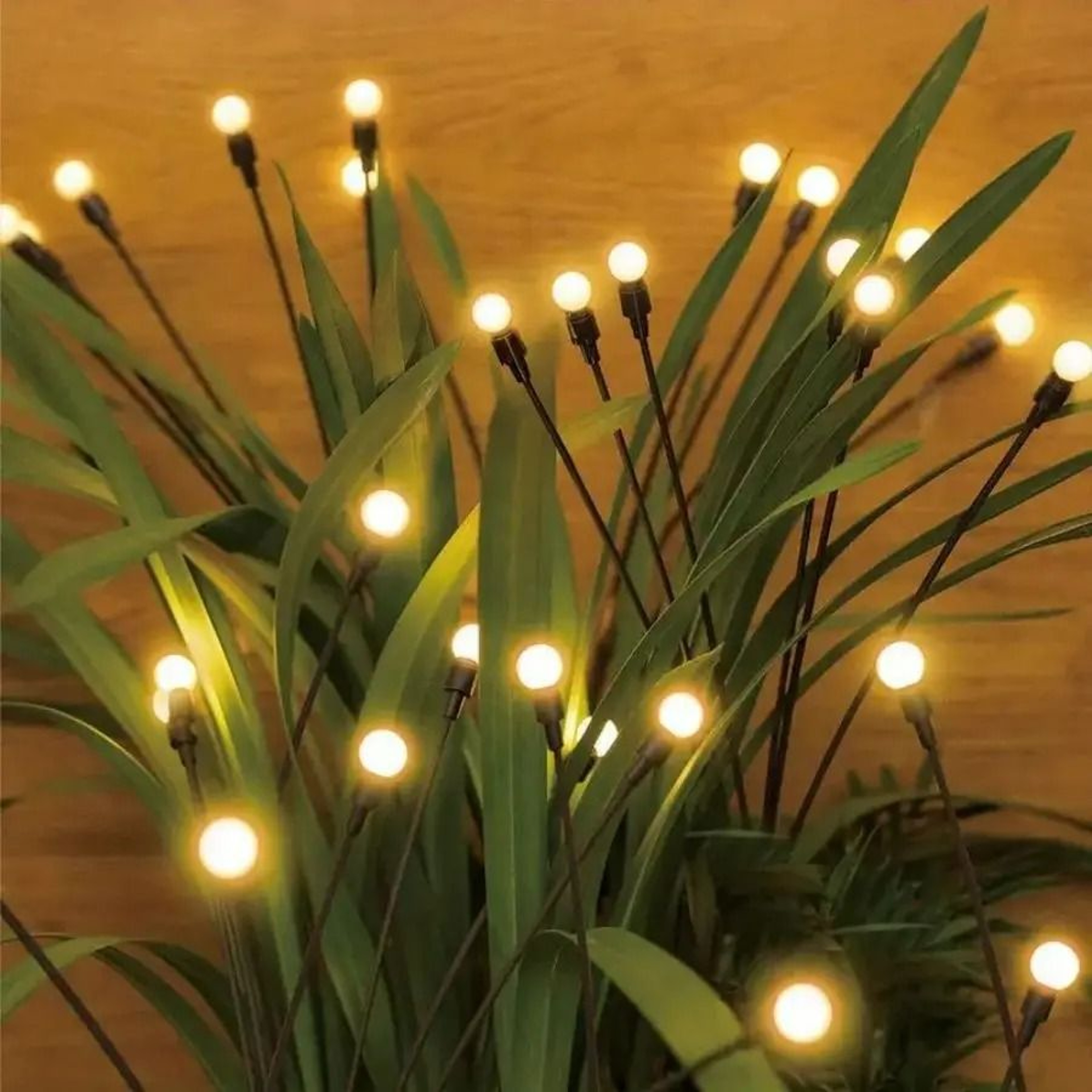 8LED Solar Firefly Garden Lights  Vibrant Outdoor Pathway Accent 4