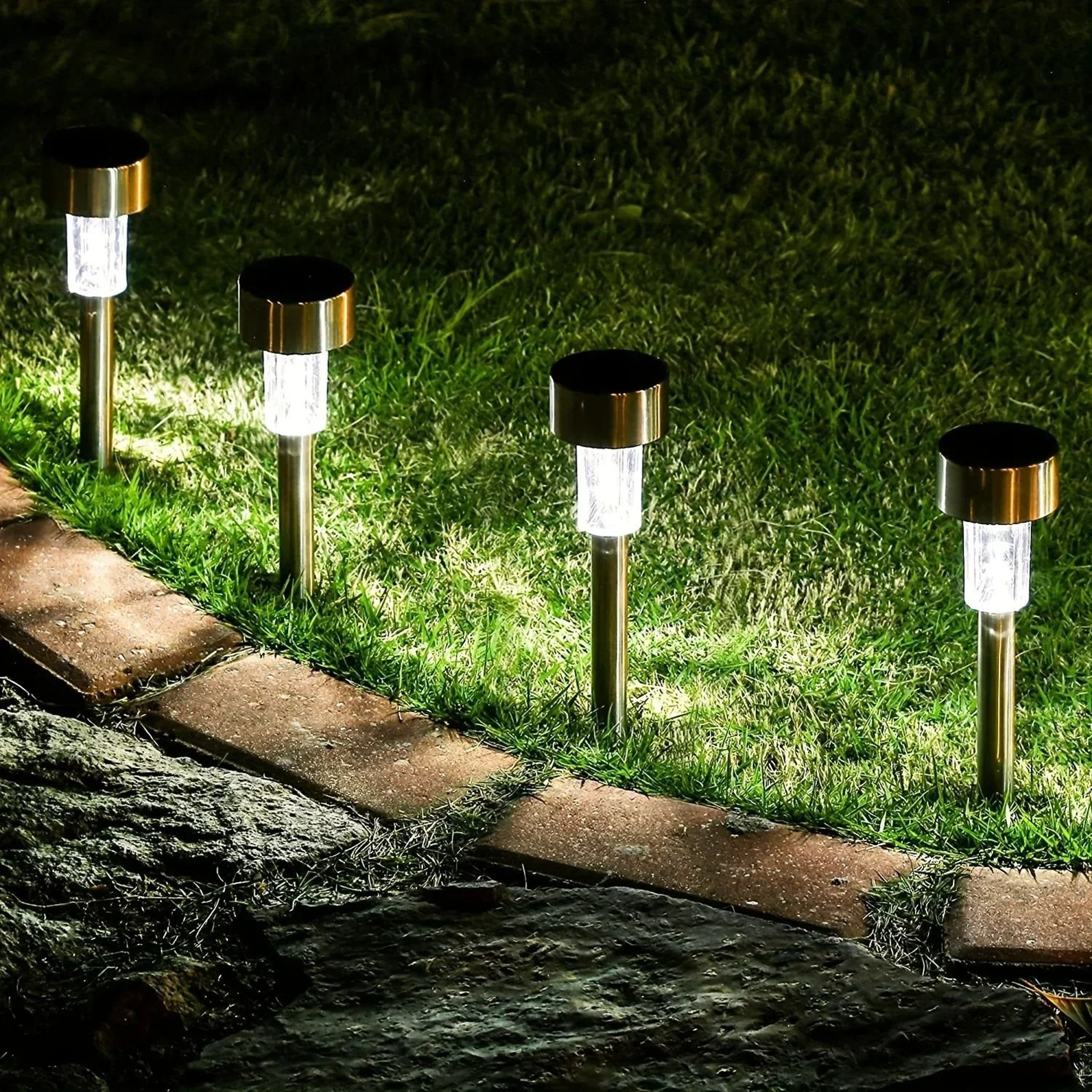 Solar Outdoor Garden Landscape Path Lights 3