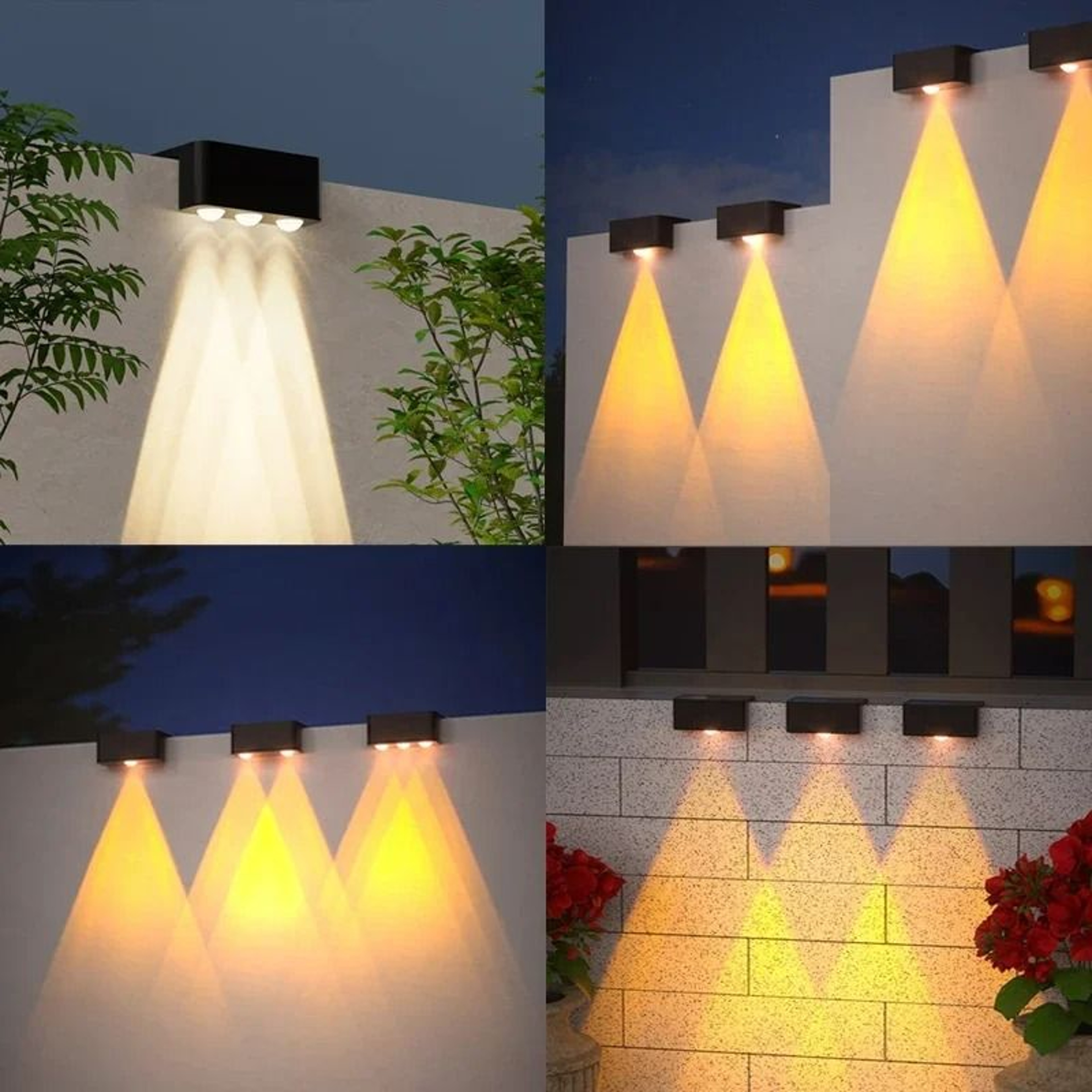 Solar LED Waterproof Outdoor Wall  Step Accent Light 5