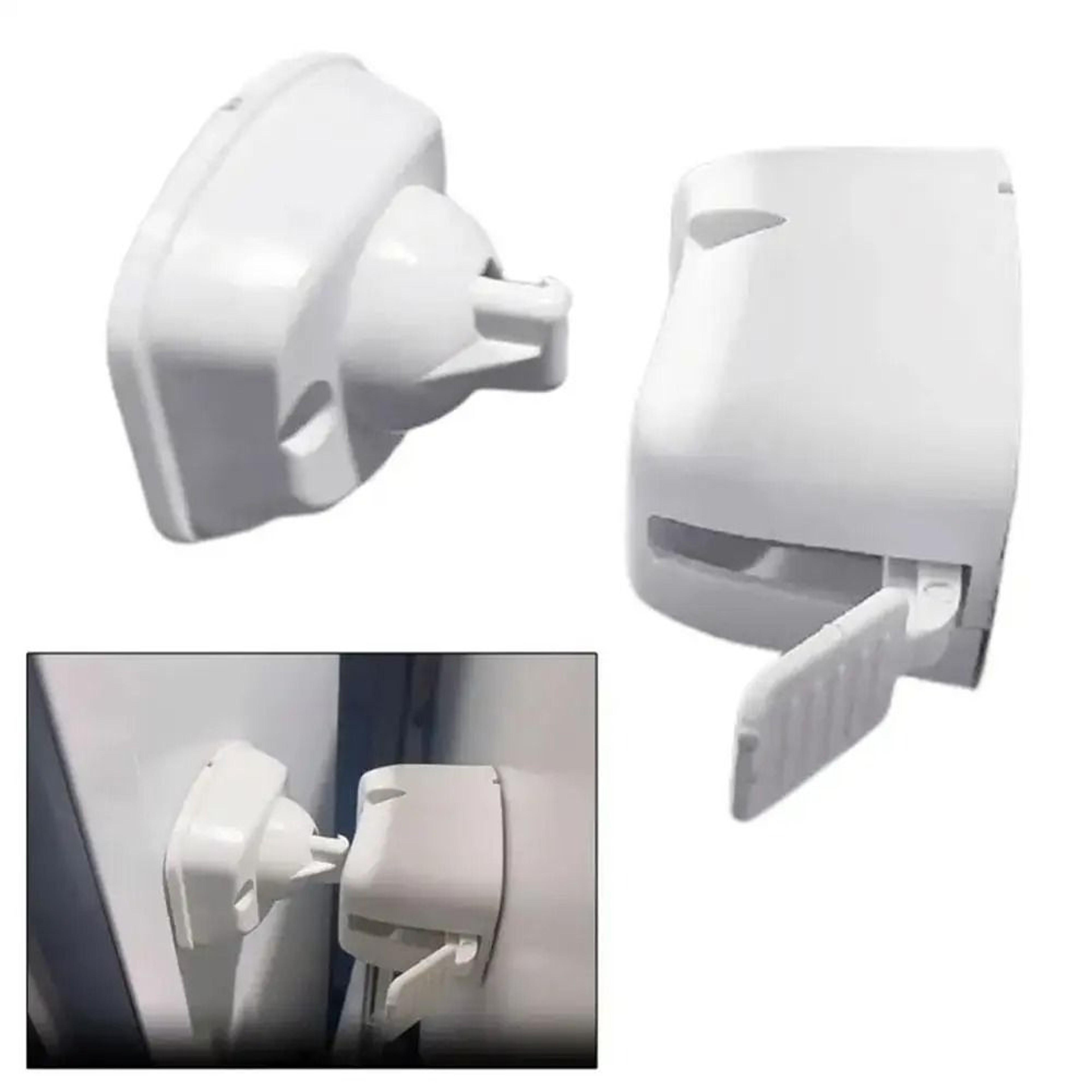 Universal RV Baggage Door Catch  Compartment Latch Holder 2