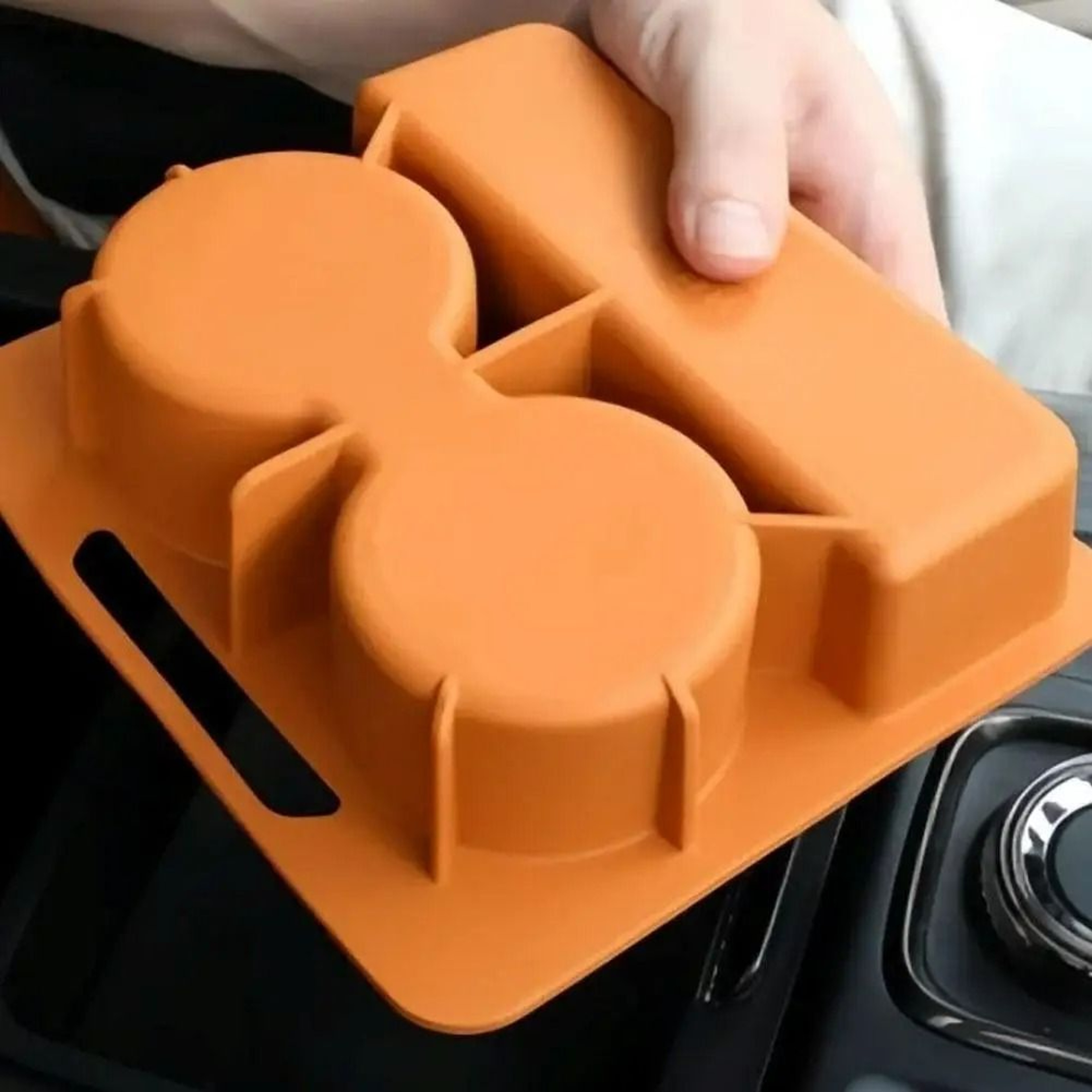 Center Console Armrest Storage Box Silicone Insert Mat For HAVAL H9 3