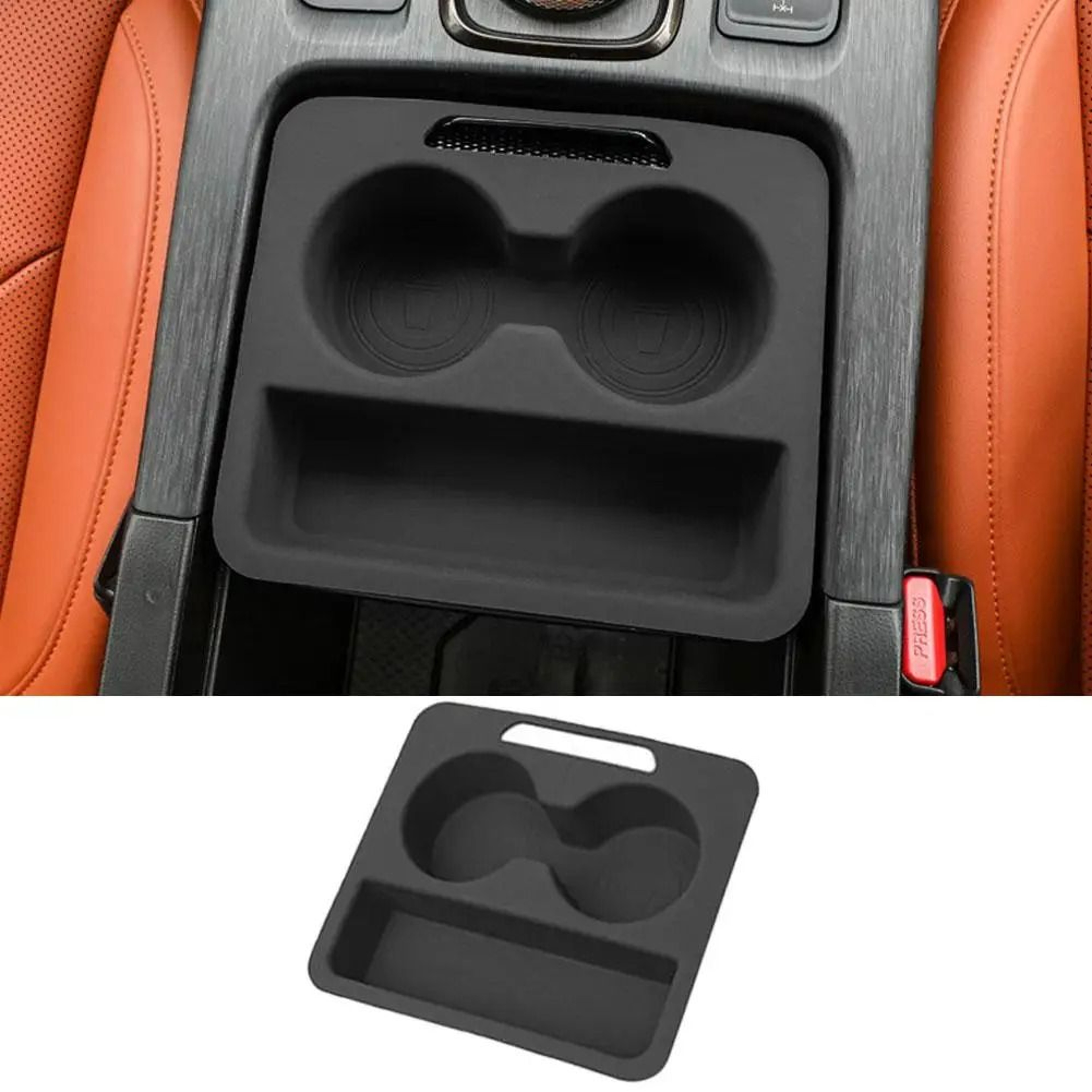Center Console Armrest Storage Box Silicone Insert Mat For HAVAL H9 7
