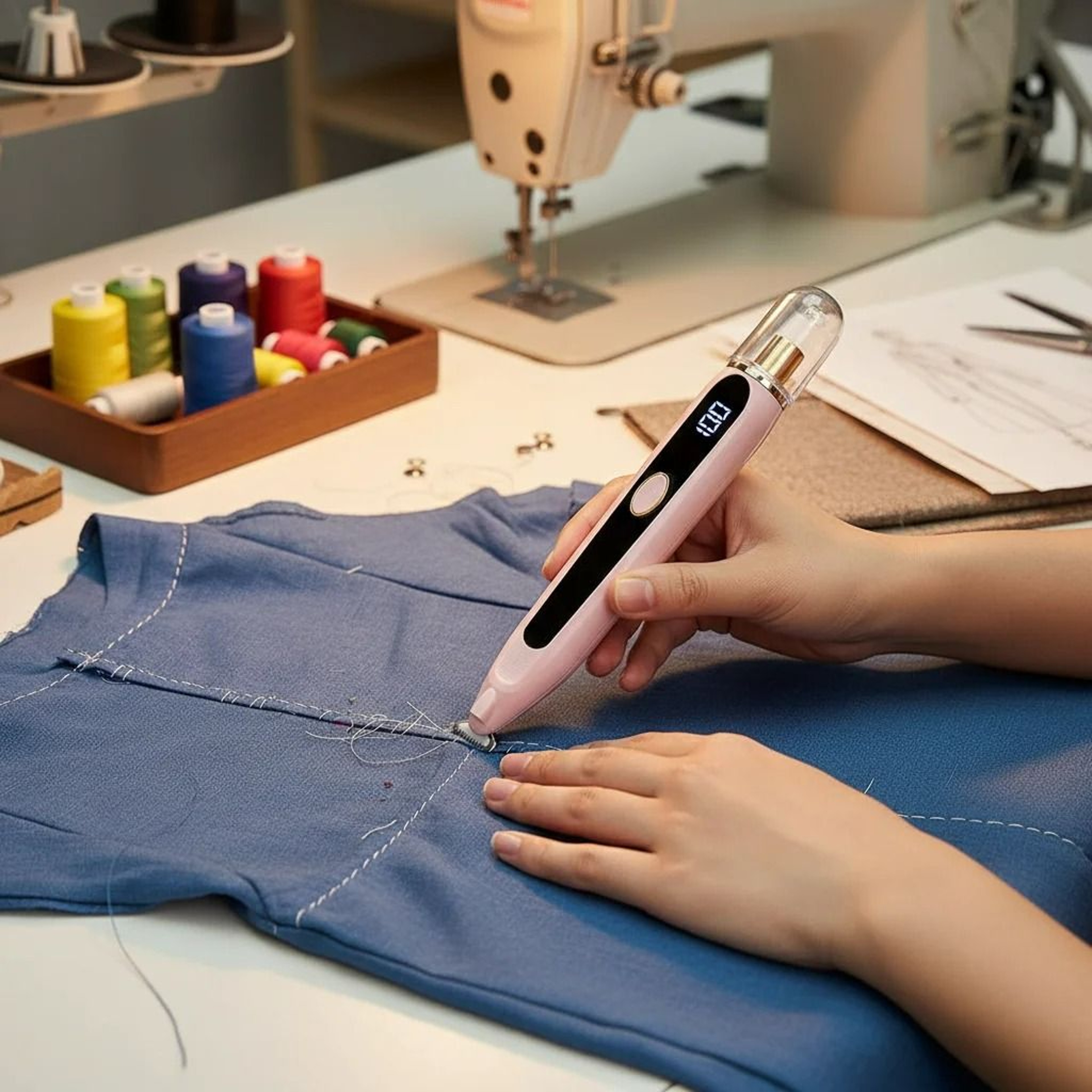 Portable Electric Seam Ripper And Thread Remover Tool 0
