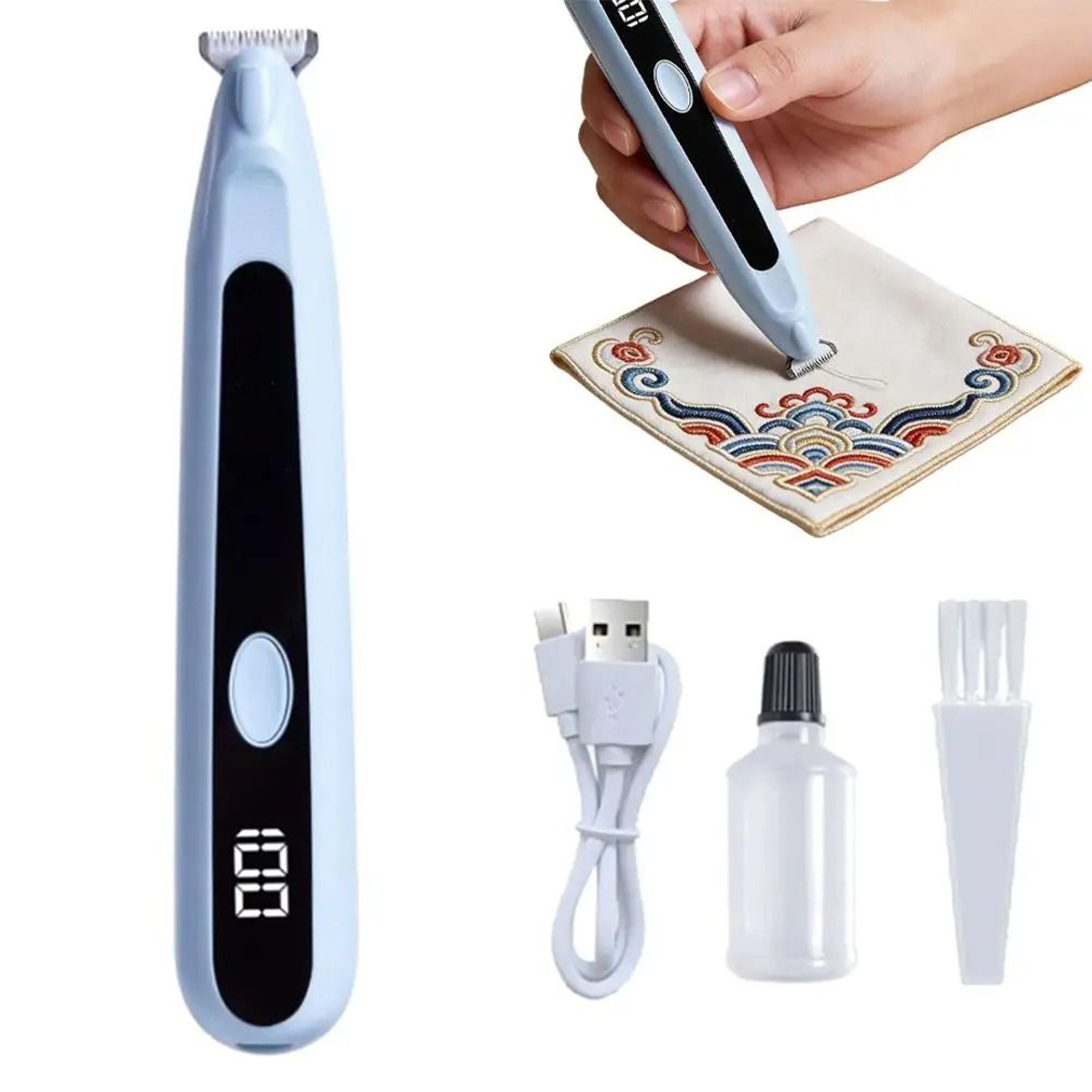 Portable Electric Seam Ripper And Thread Remover Tool 6
