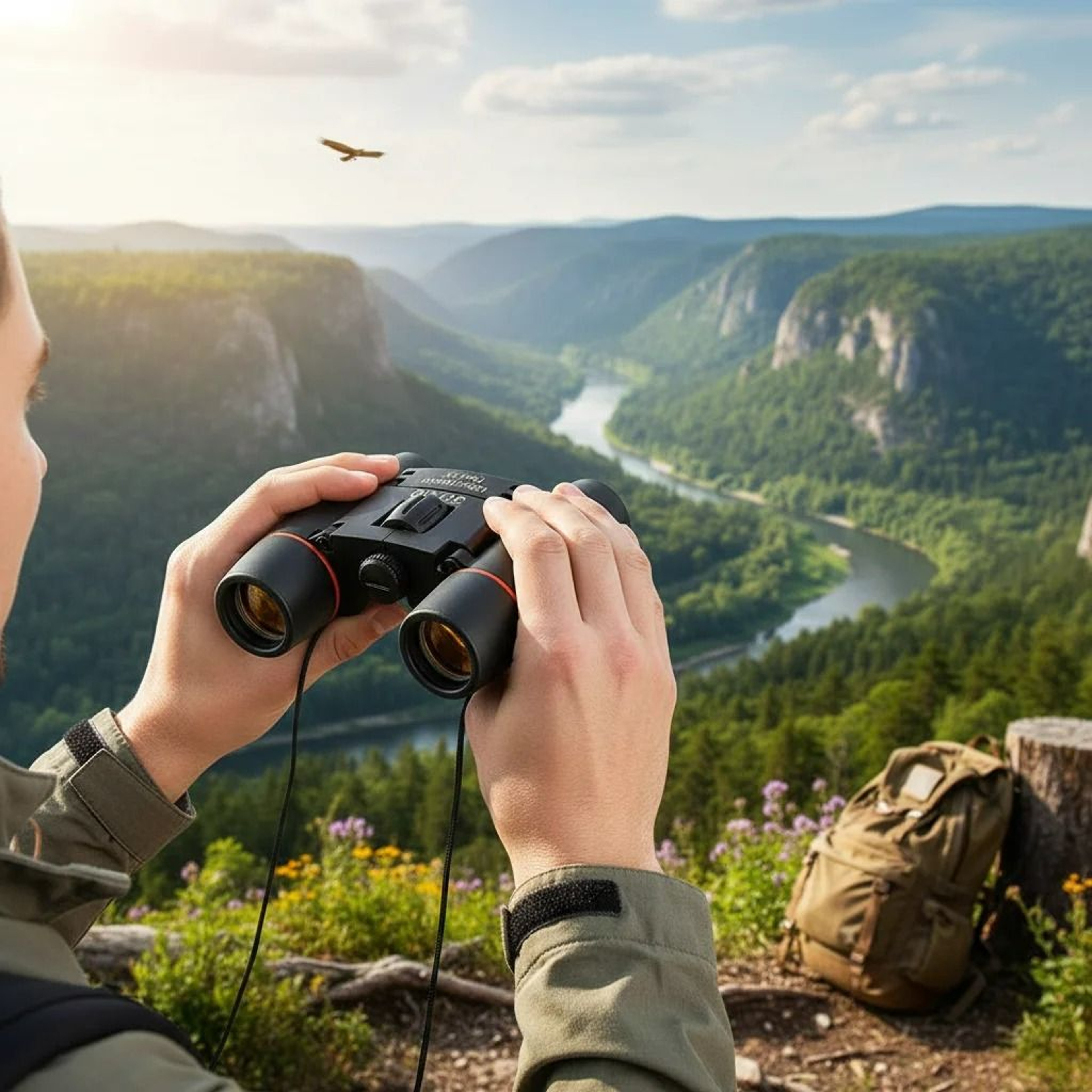 Mini Foldable 30x60 HD Pocket Binoculars 1