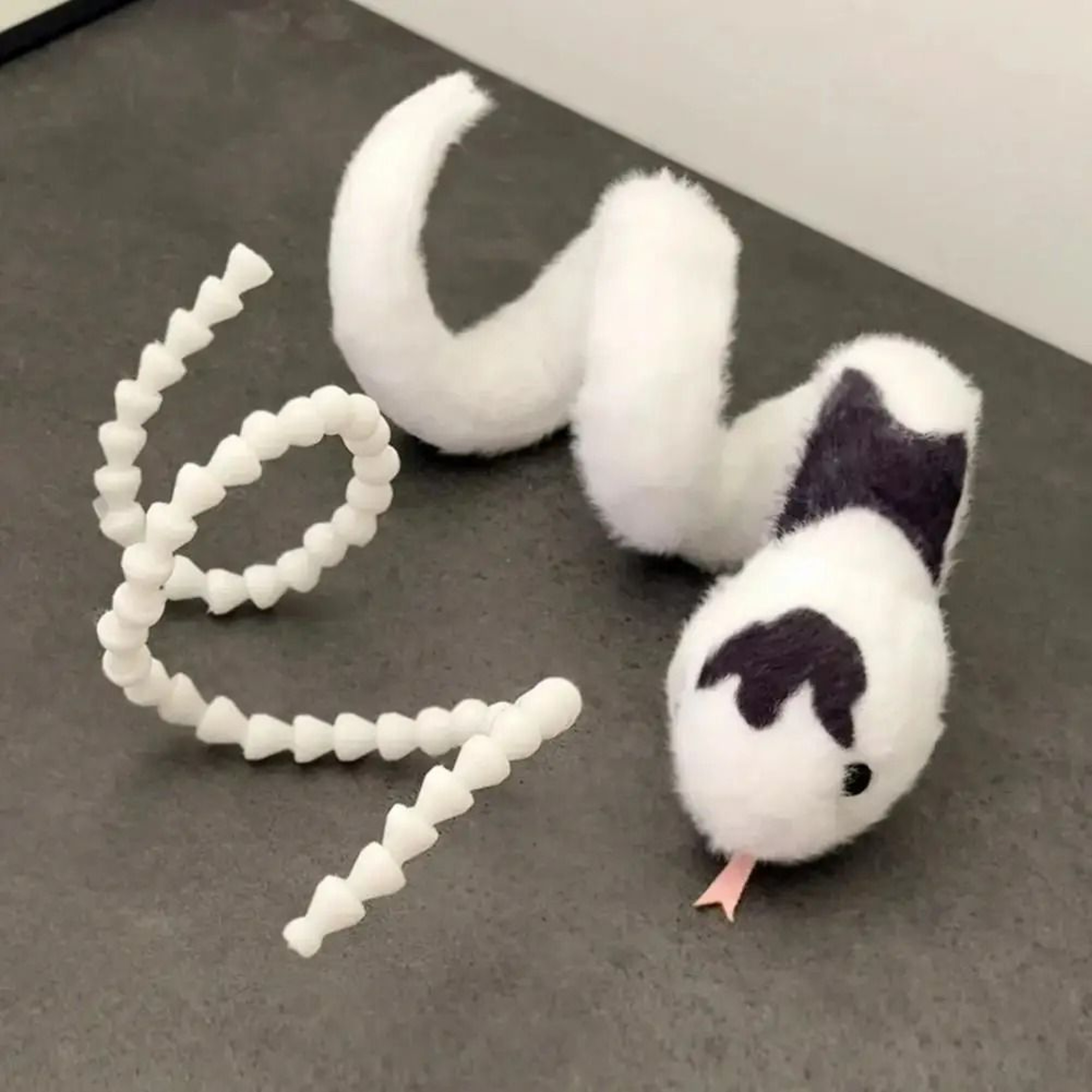 Wrappable Snake Plush Doll Bracelet And Armband 4