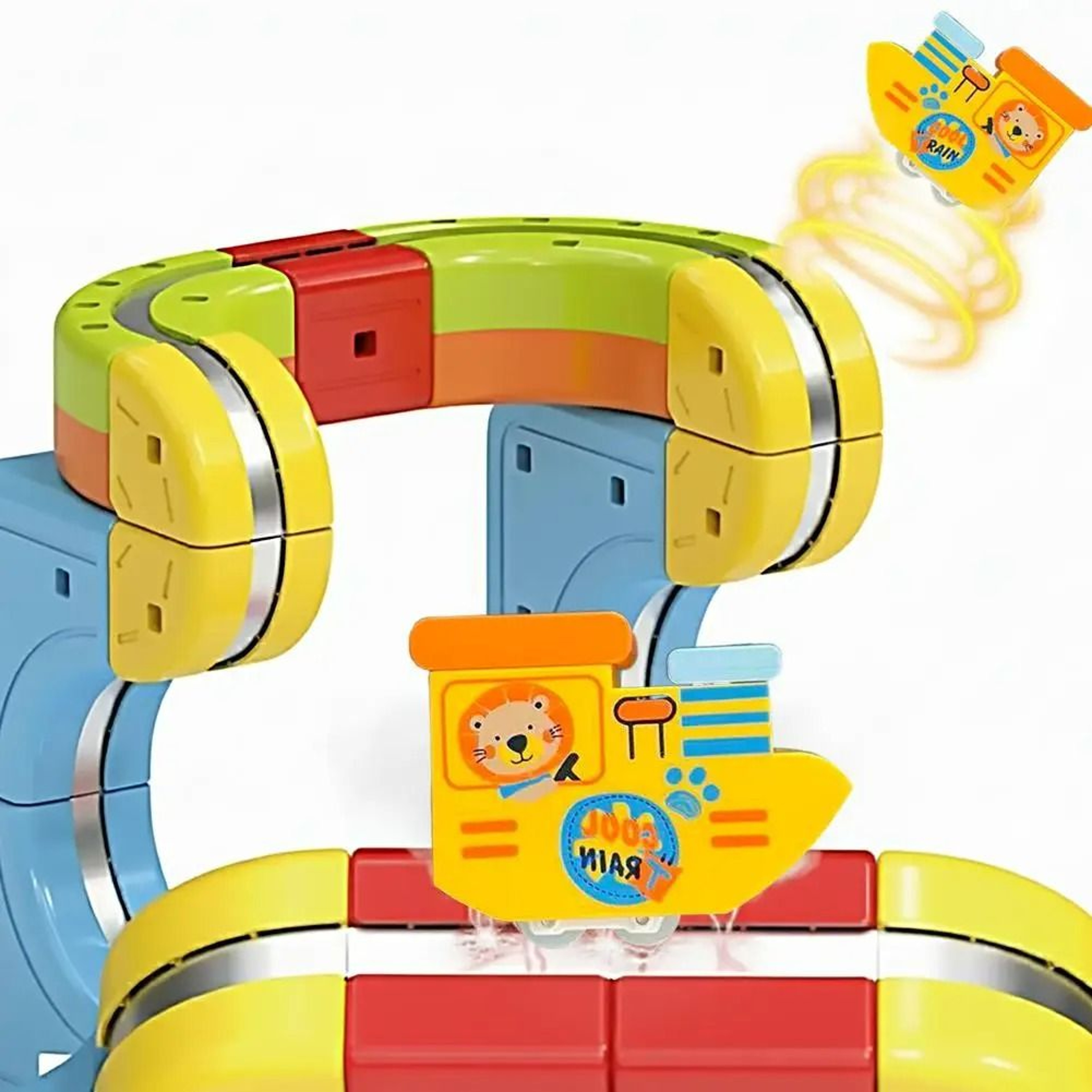 DIY 3D Magnetic Levitation Train Track Set For Kids 7