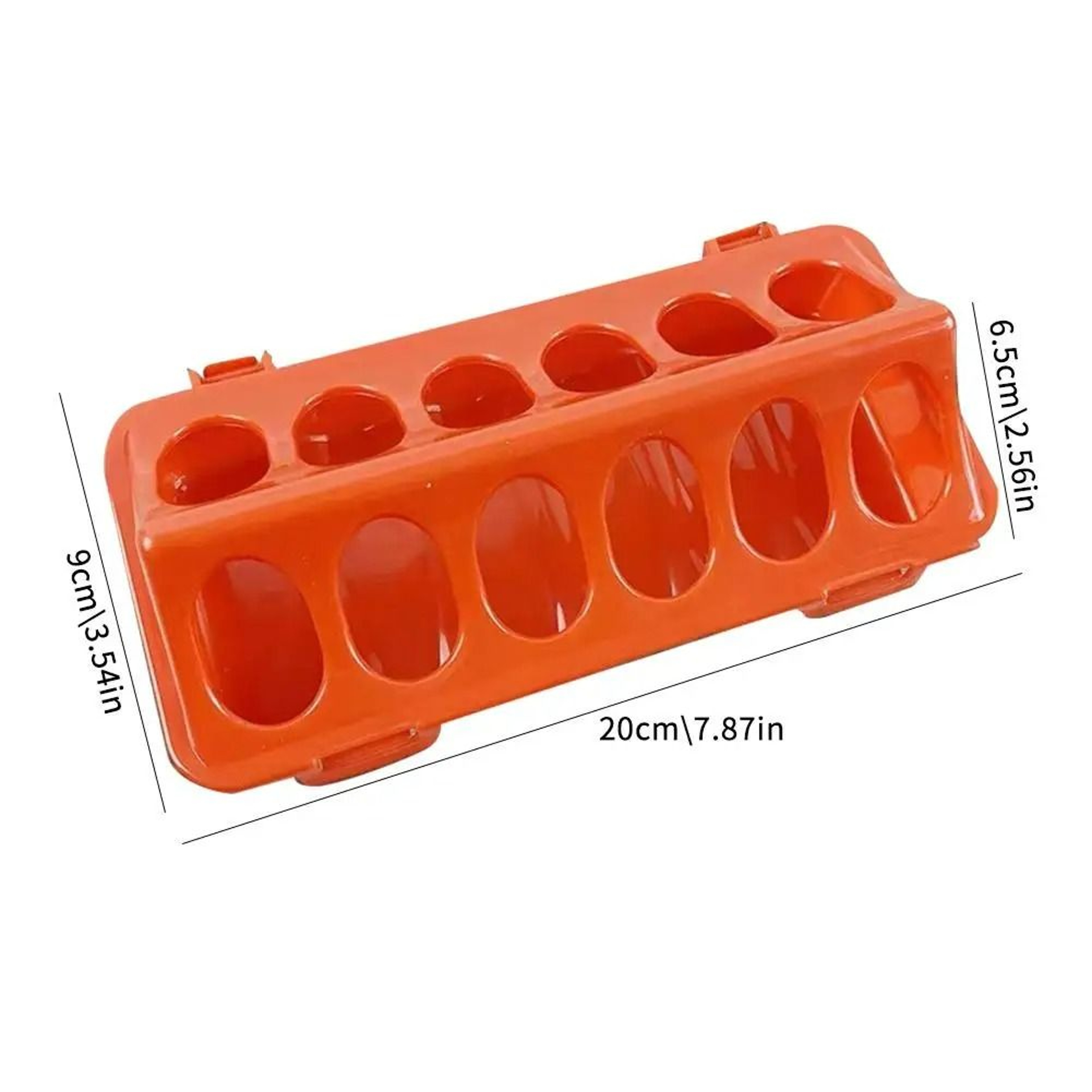 Flip-Top Ground Poultry Feeder Trough – view 8