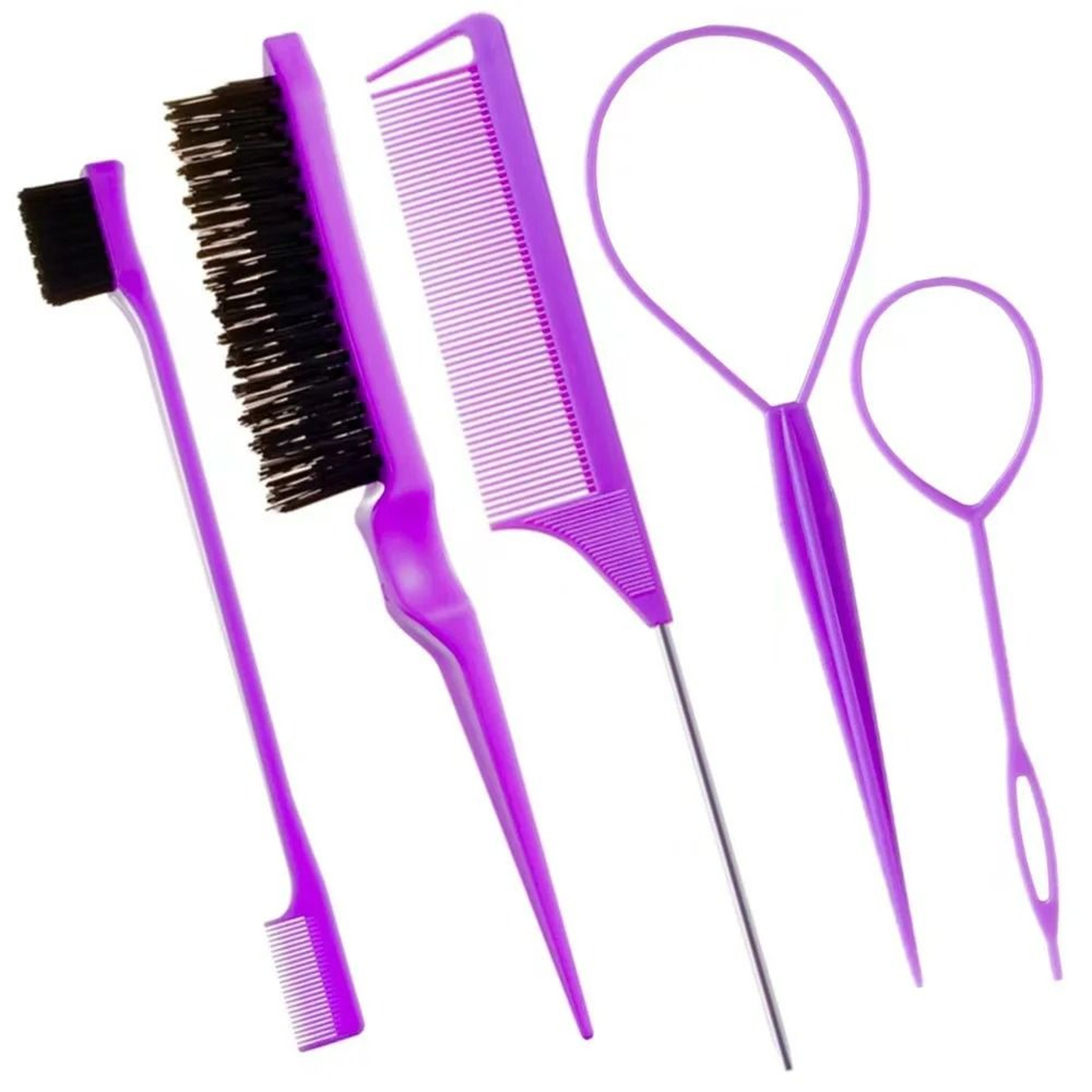 DIY Hair Styling Brush And Braiding Tool Kit 8