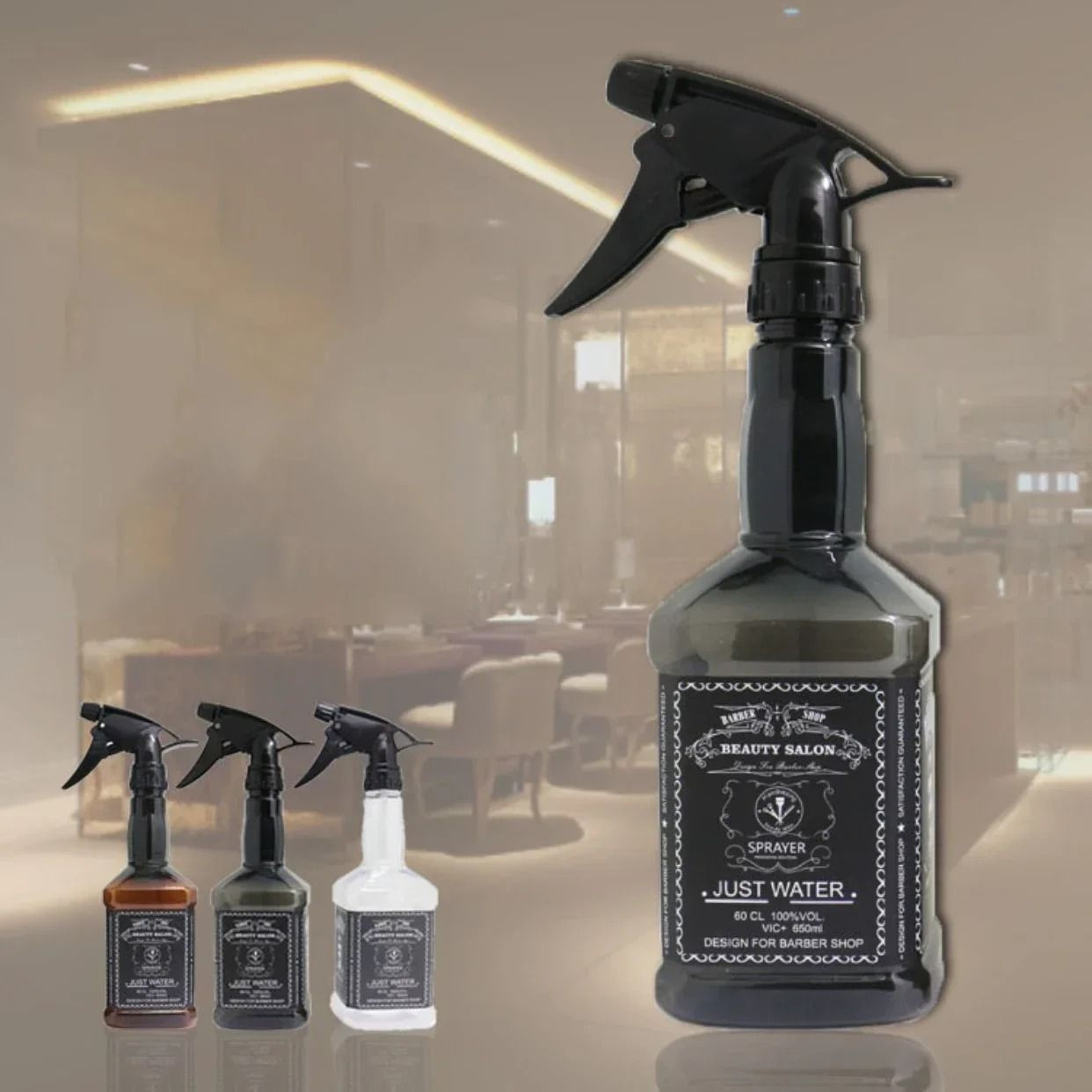 High Pressure Continuous Fine Mist Spray Bottle 0