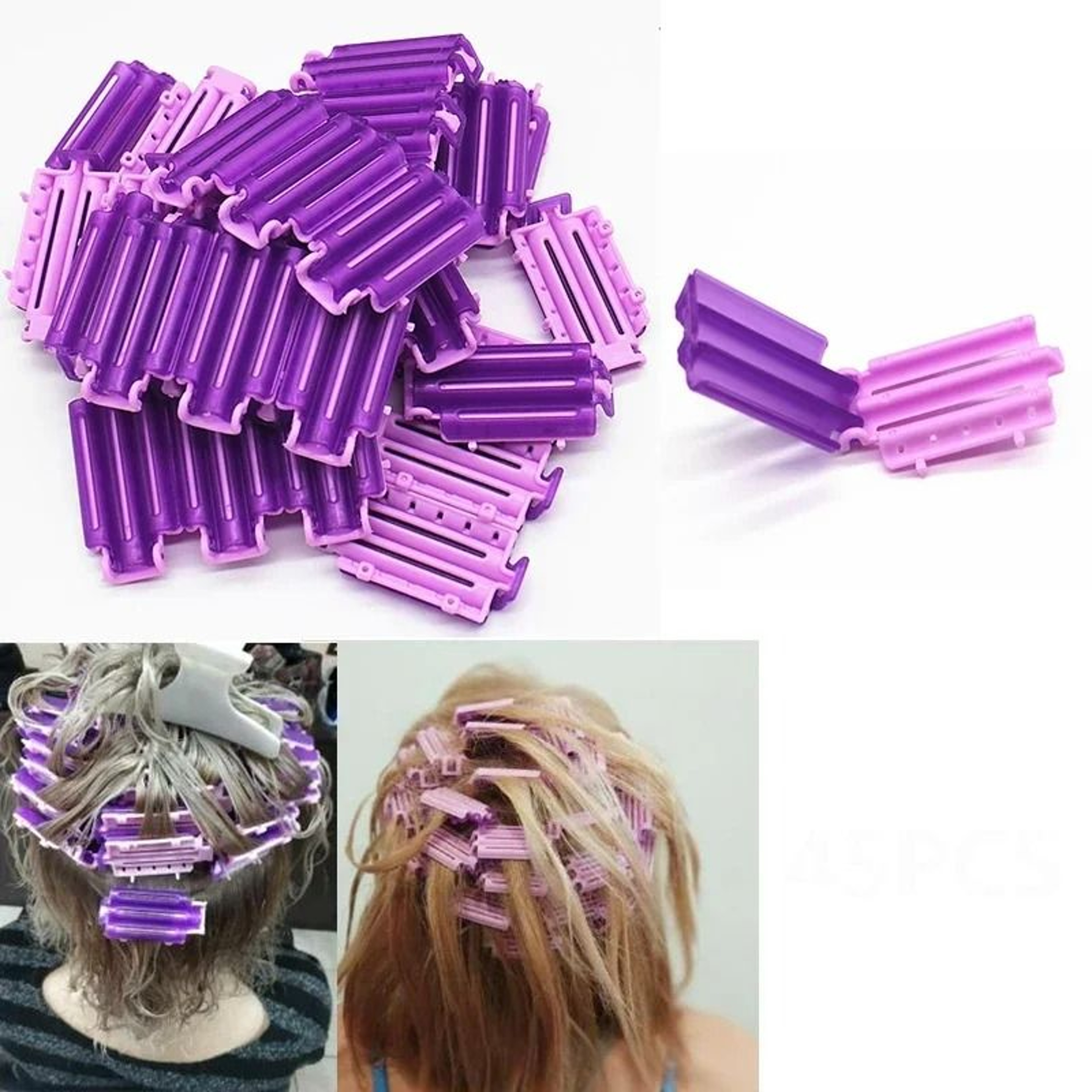 10 Piece Volumizing Hair Root Fluffy Perm Clip Set 1