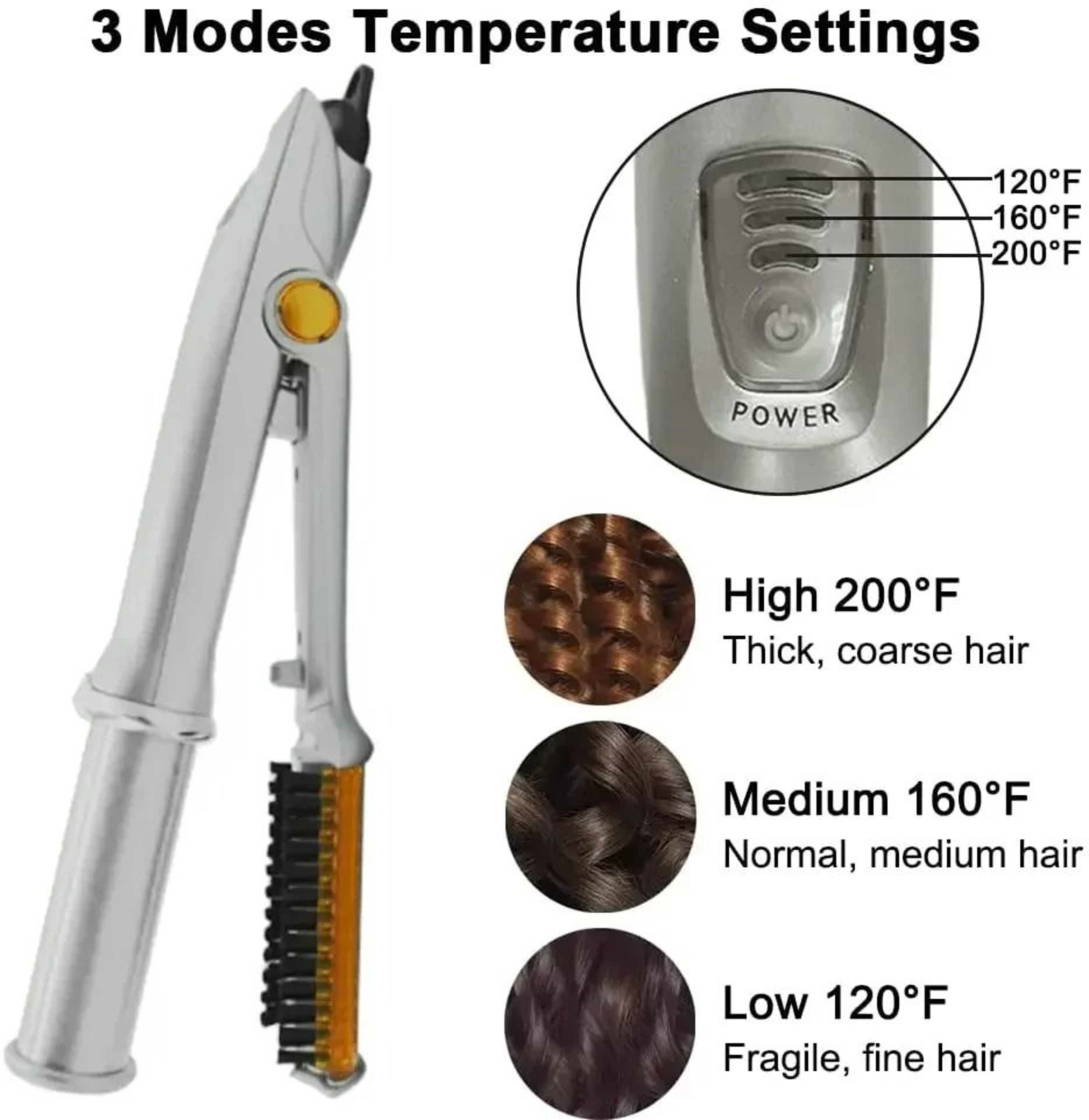 Automatic Rotating Hair Curler Wand 4