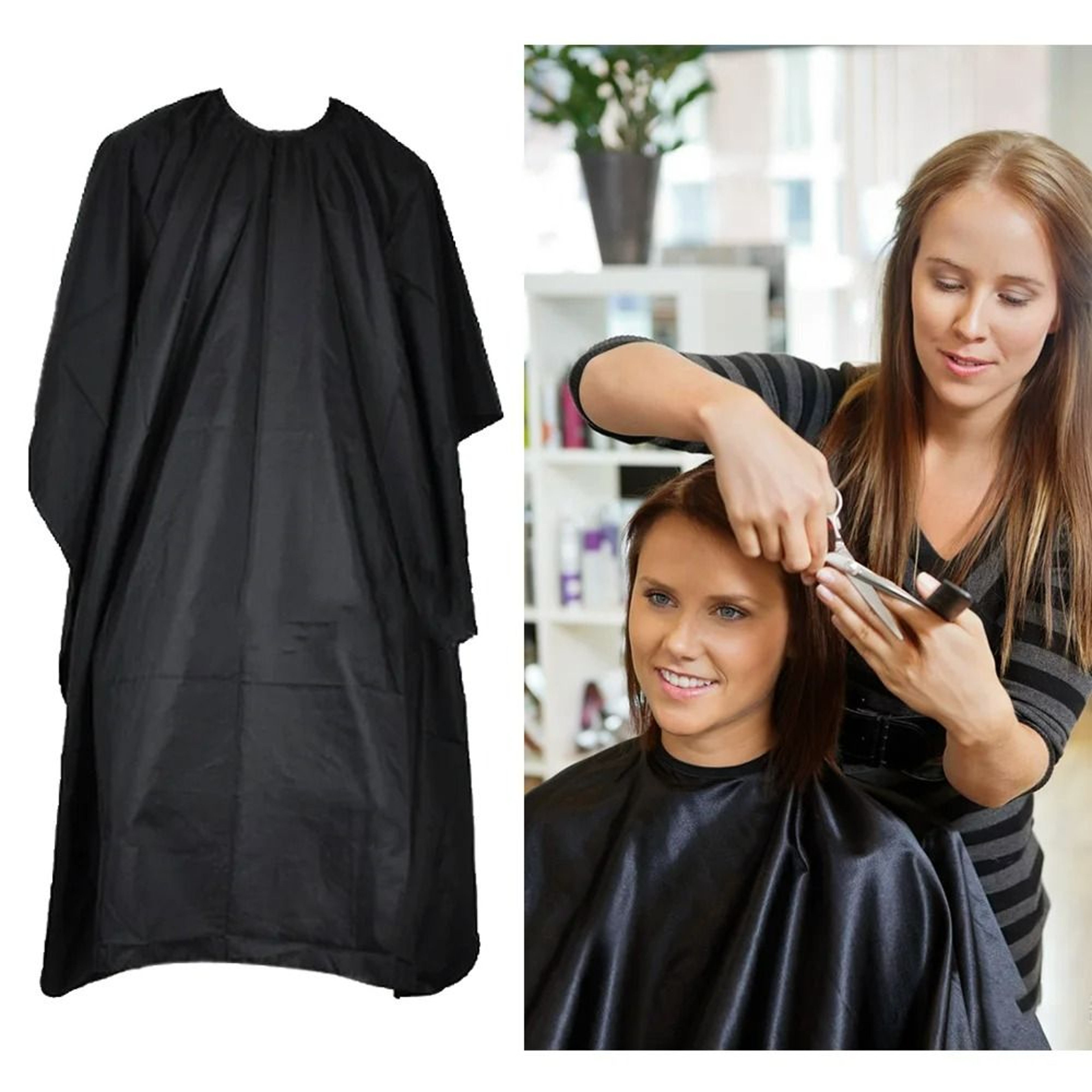 Professional Barber Hairdressing Cape Gown 2