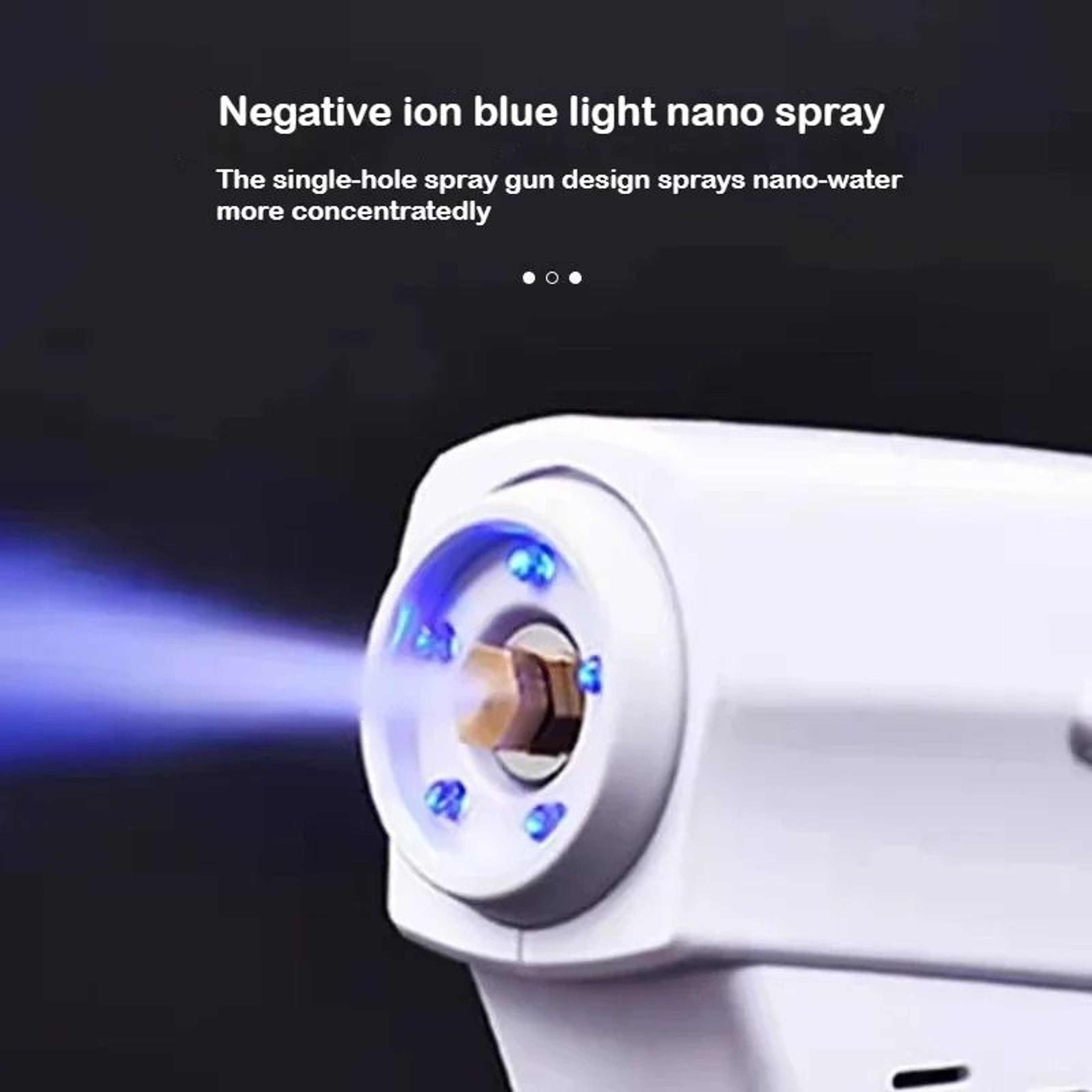 Barber Nano Blue Light Steam Spray Atomizer 4