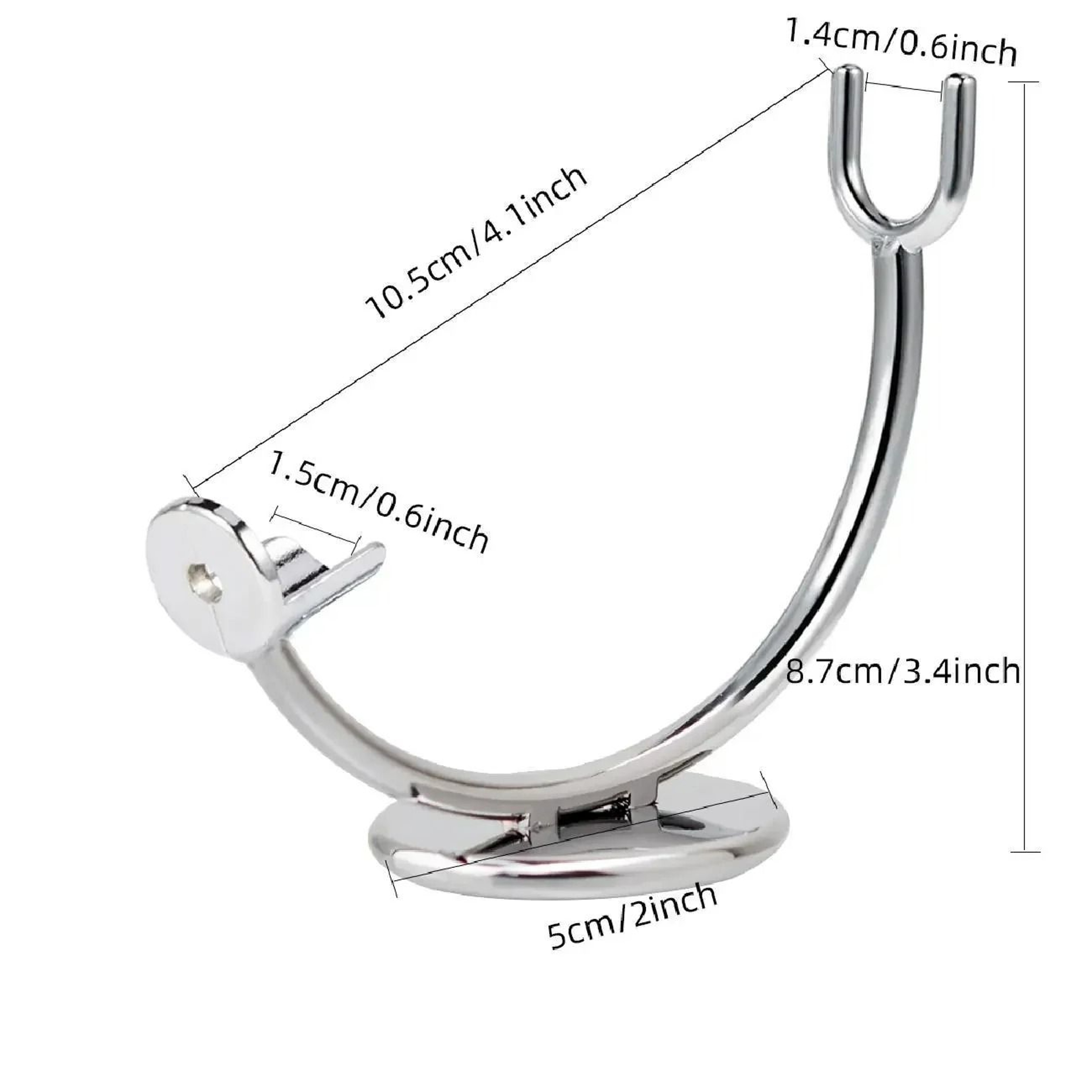 Men Shaving Brush And Razor Holder Stand 1
