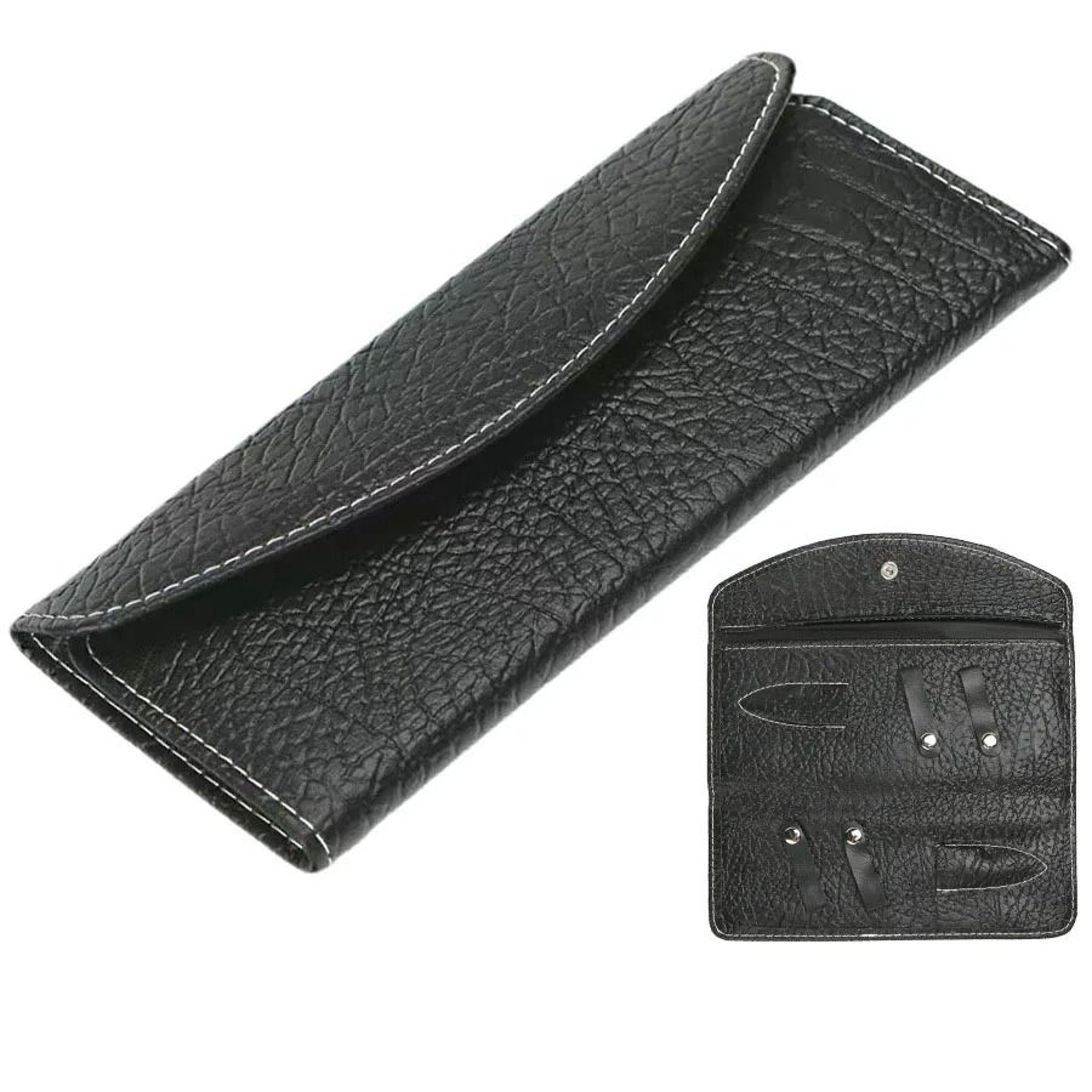 Folding PU Leather Hairdressing Scissors Case 1