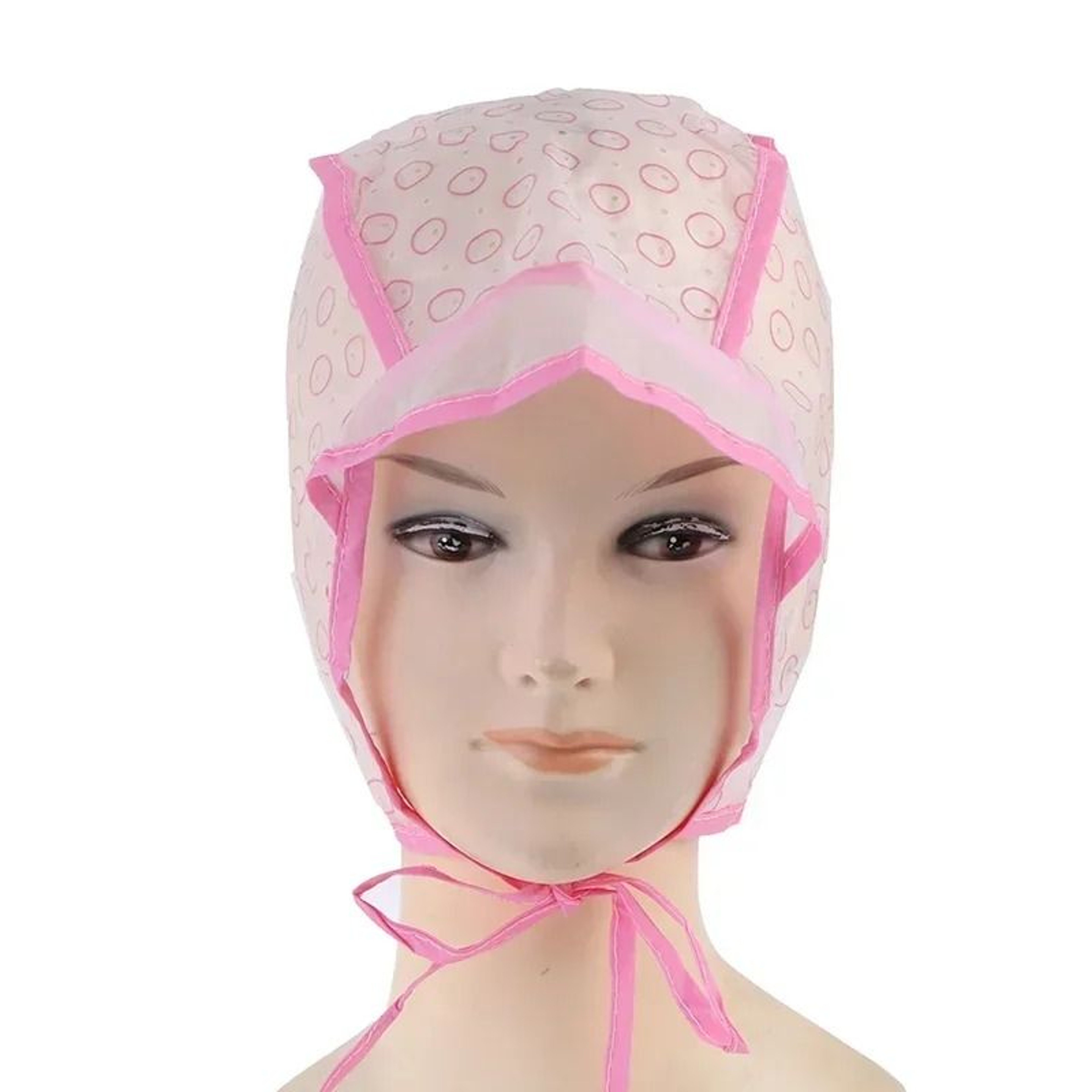 Professional Hair Highlighting Dye Cap With Metal Hook 4