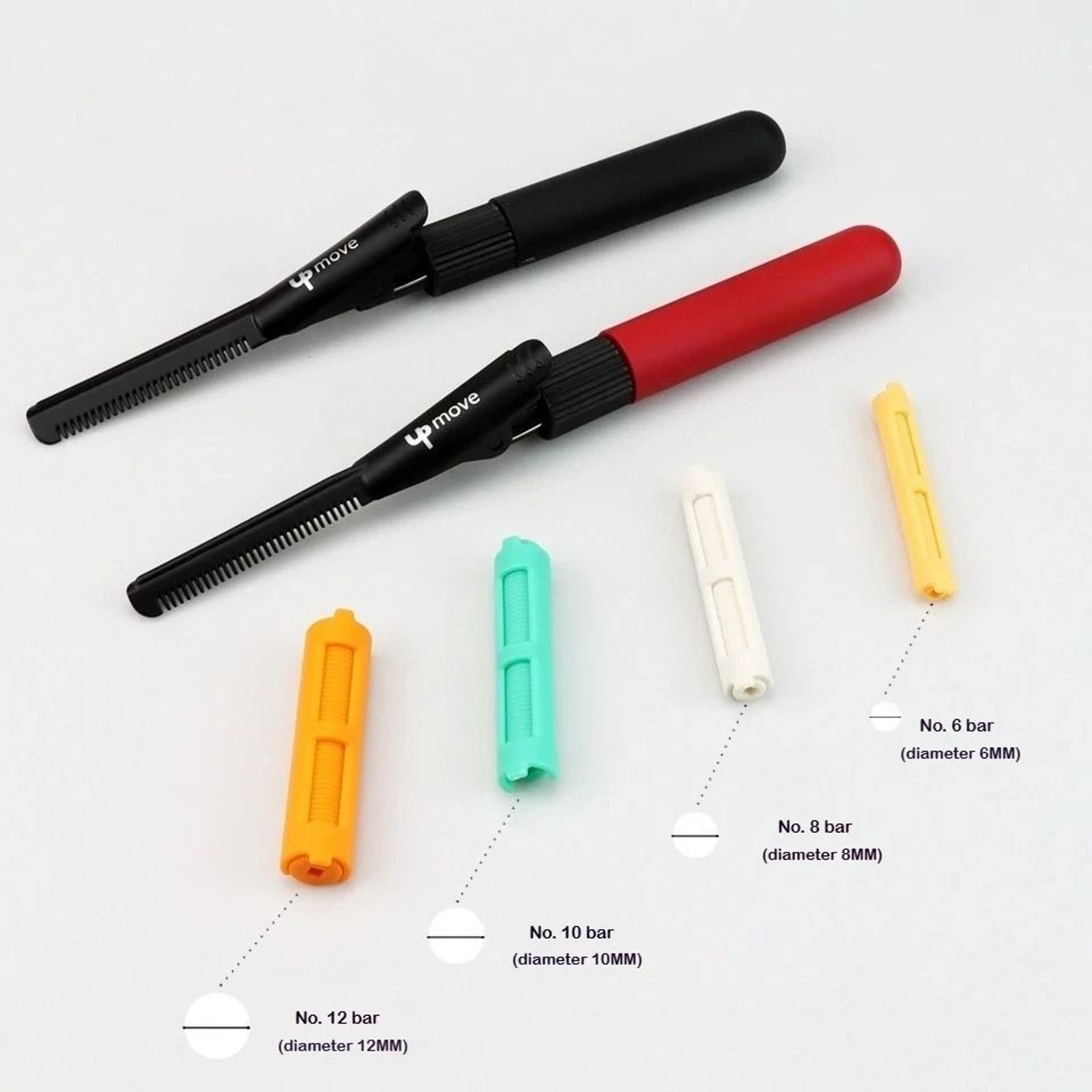 Hair Root Perm Bars And Heatless Curling Rod Set 3