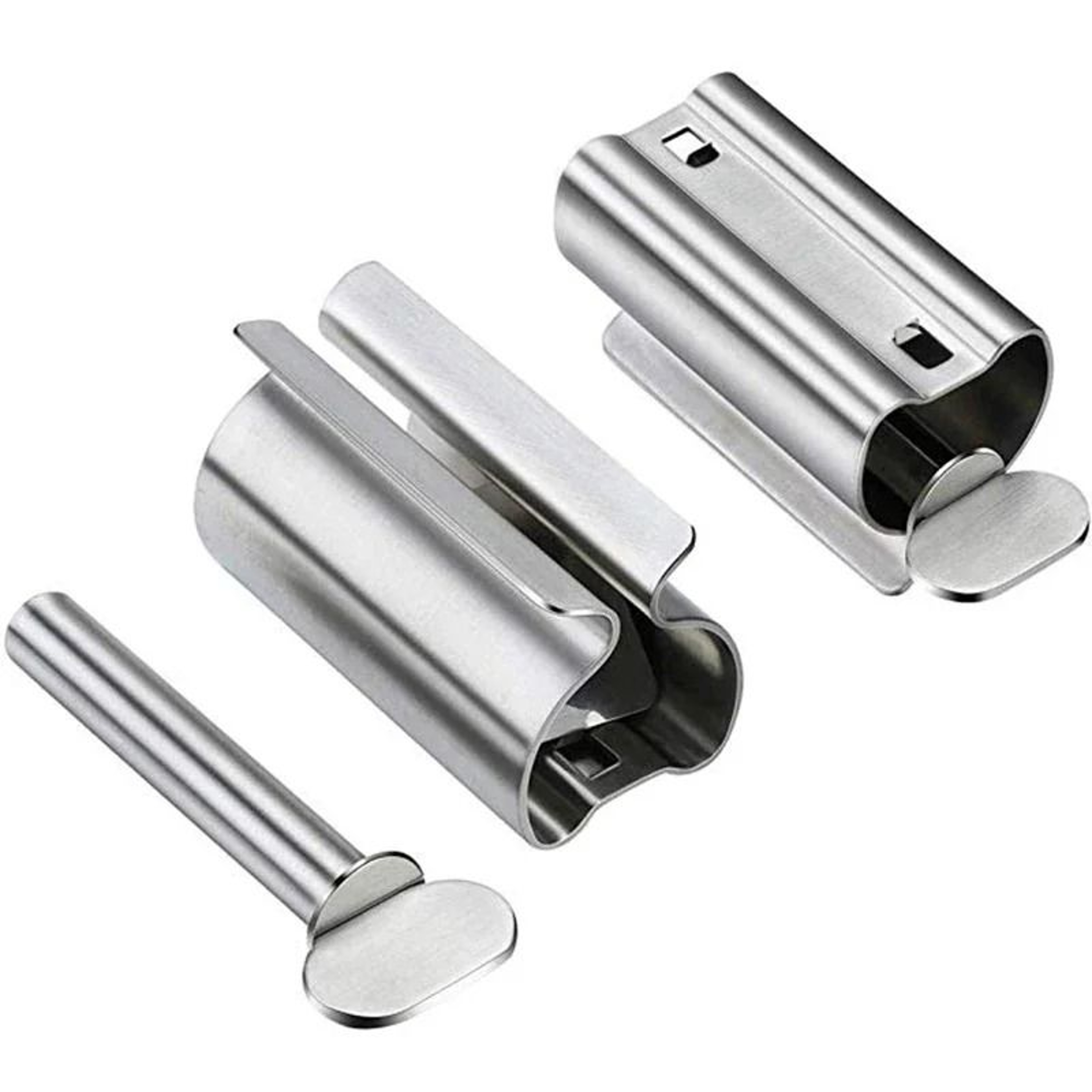 Stainless Steel Rolling Toothpaste Squeezer Stand 2